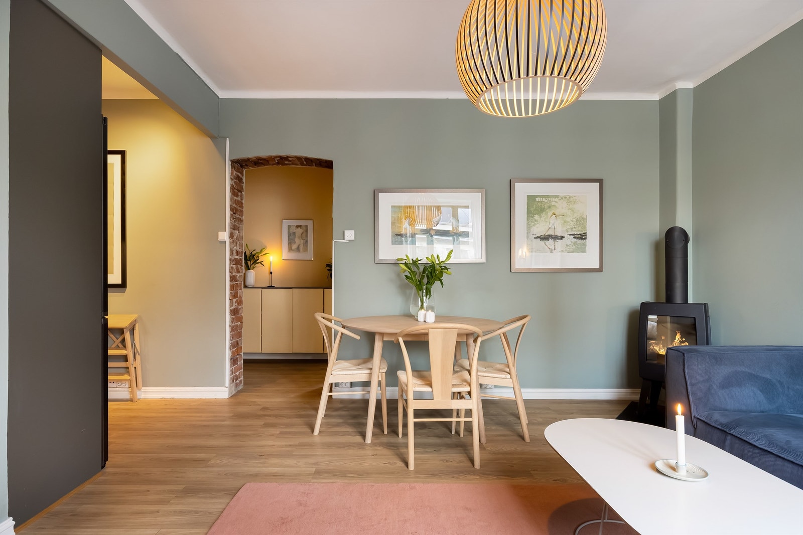 Her bor du i en av Bjølsen mest attraktive bygård i ellers rolige fine omgivelser. Galleribilde