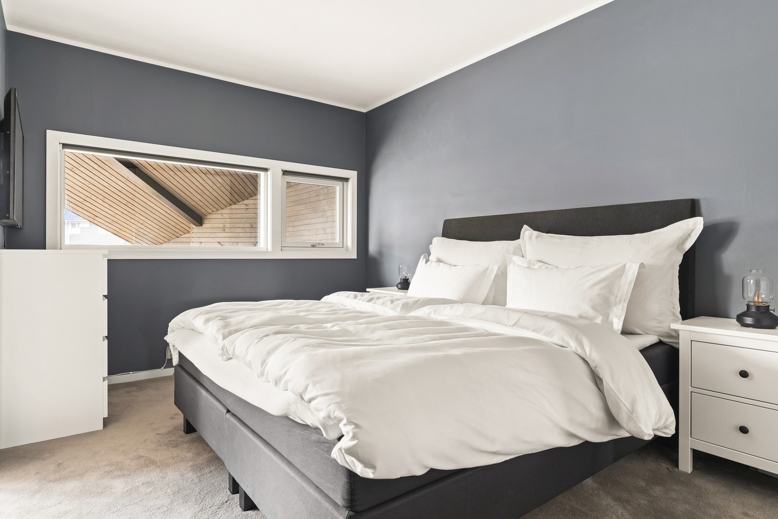 Innbydende soverom. Galleribilde