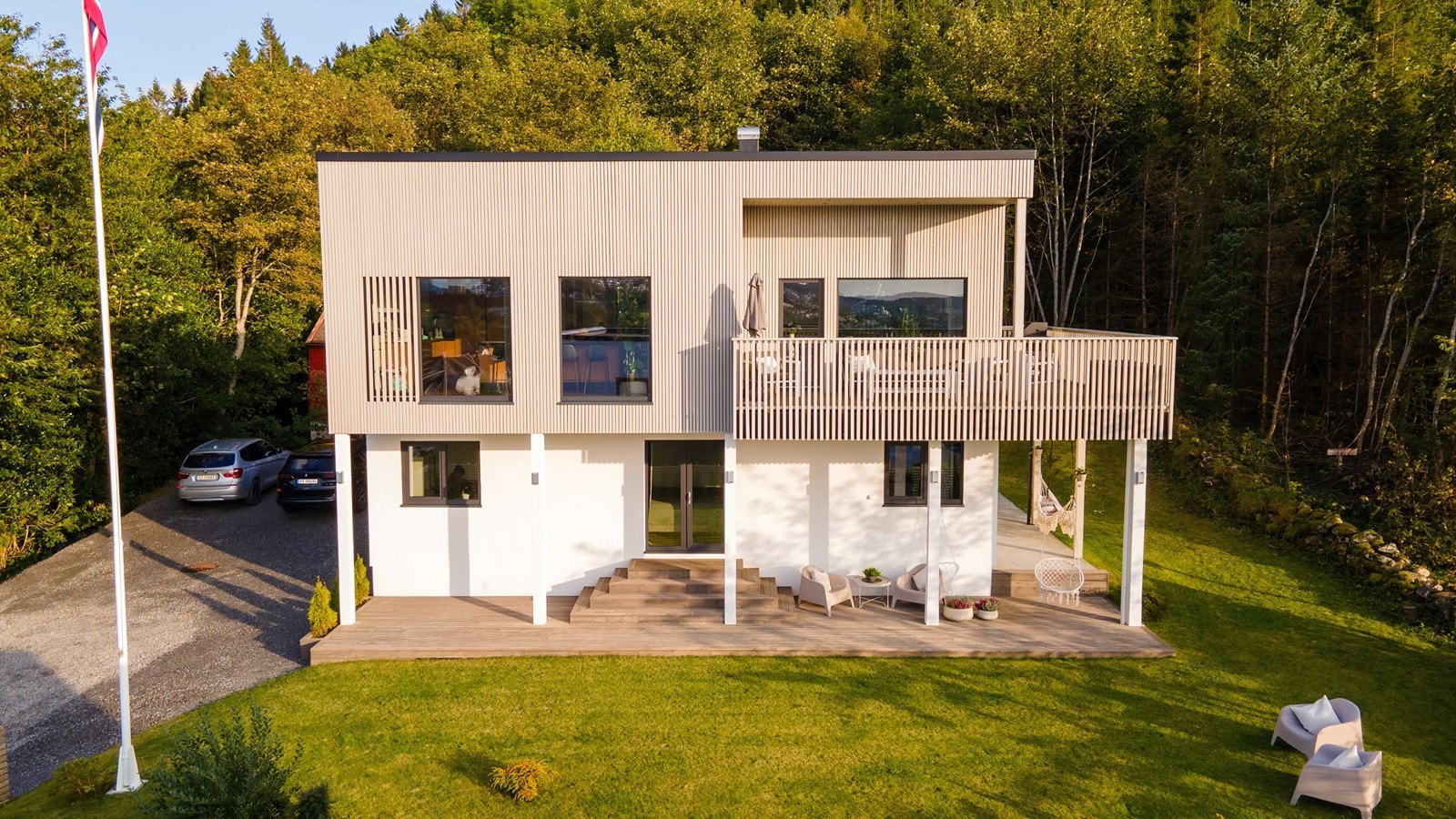 En svært moderne bolig med høy standard. Galleribilde