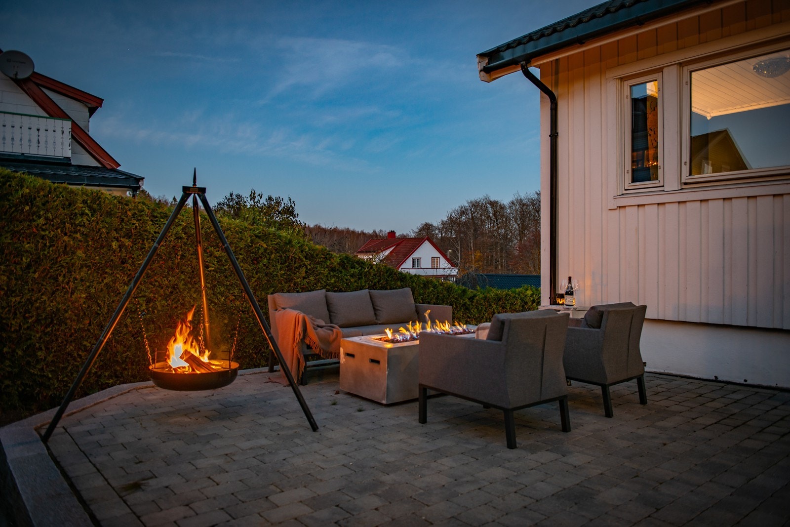 God plass til koselig sittegrupper Galleribilde