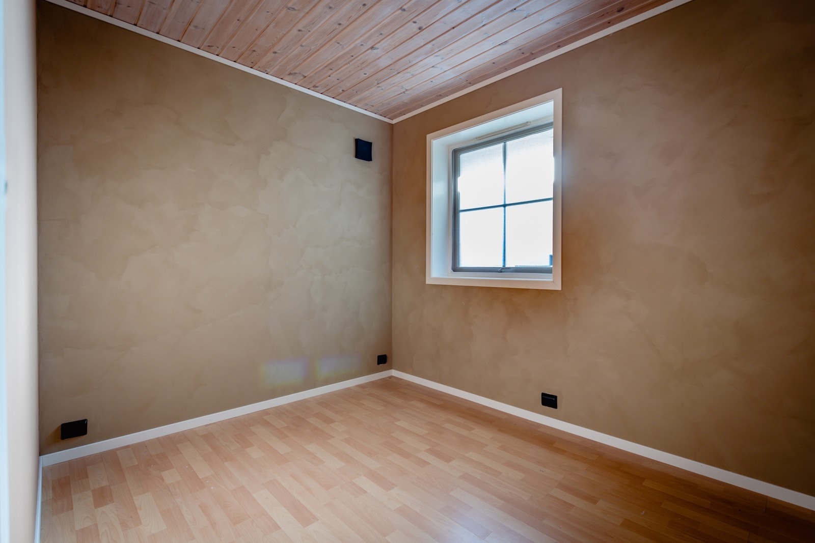 Soverom med kule vegger Galleribilde