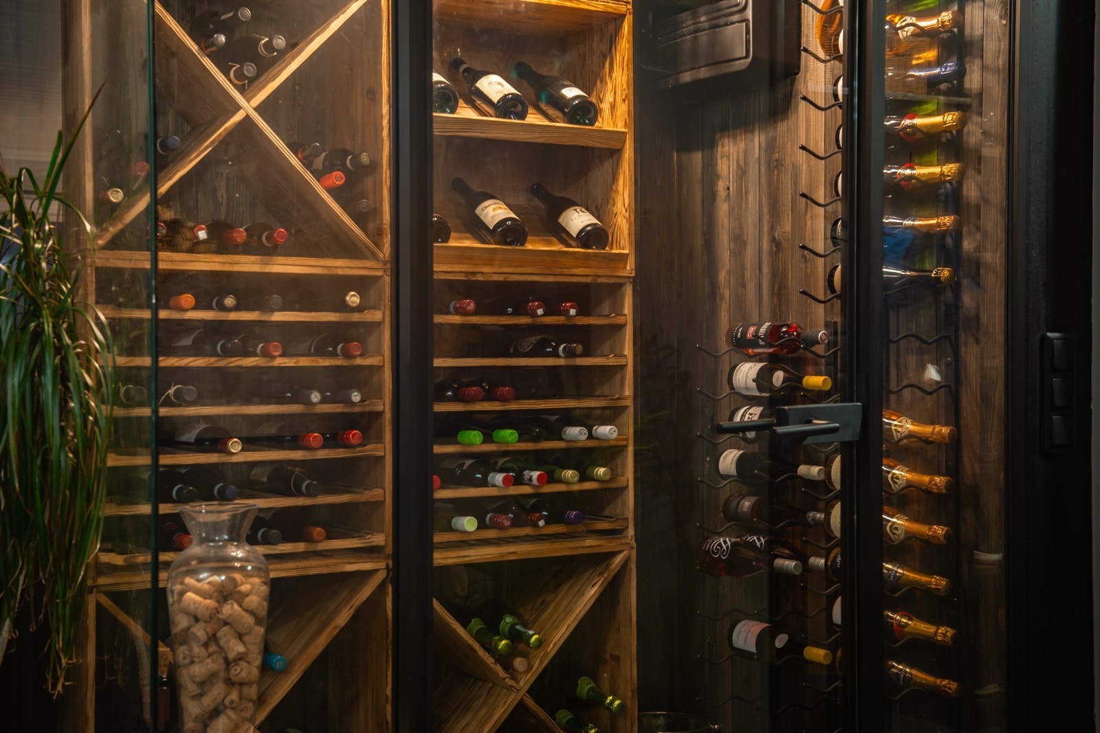 Tenk å kunne ha et eget vinrom i stua? Galleribilde