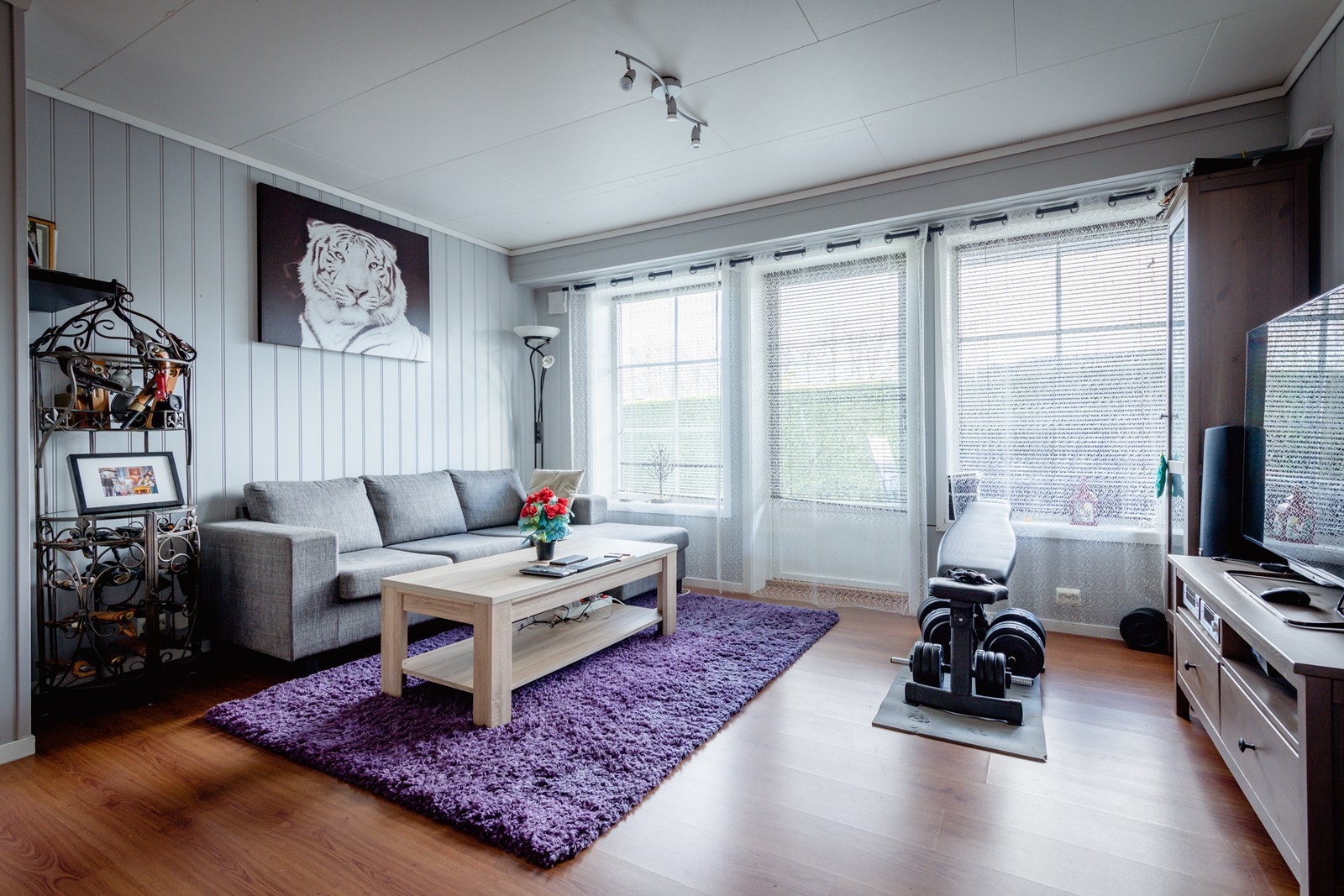 God plass og masse fint lys Galleribilde