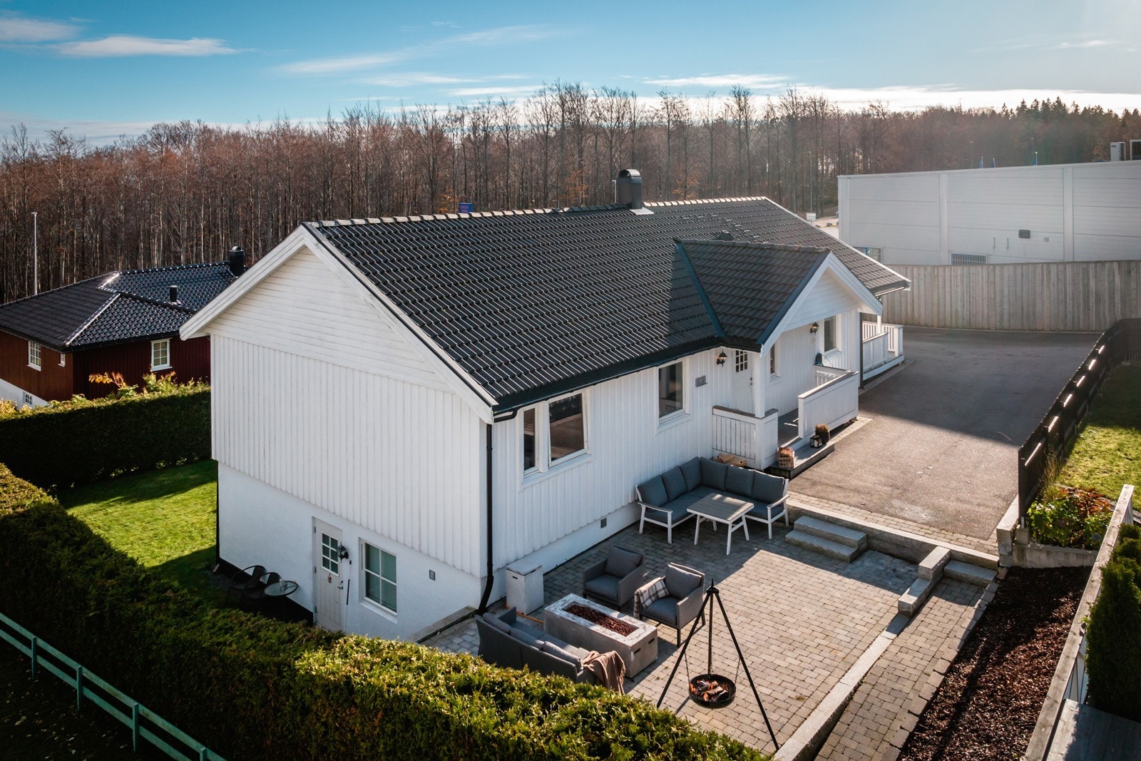 Stor, romslig bolig Galleribilde