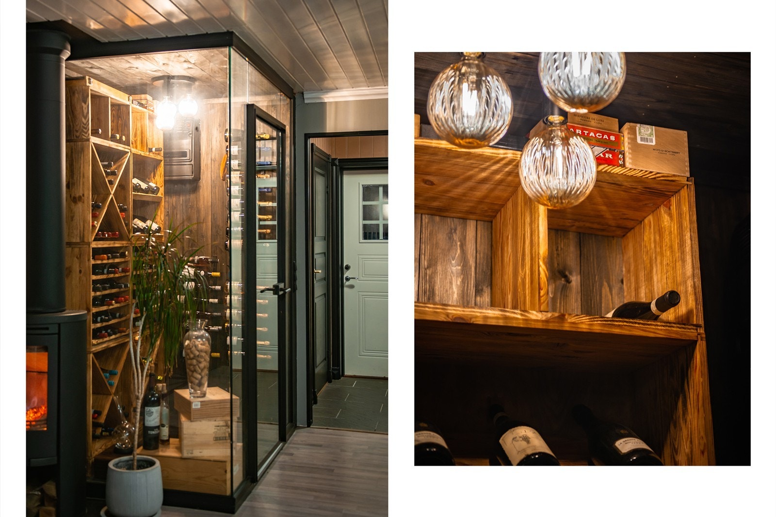 Et kult rom, spesielt tilpasset vinelskeren Galleribilde