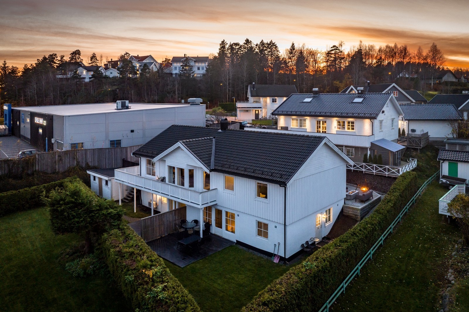 Usjenert hage Galleribilde