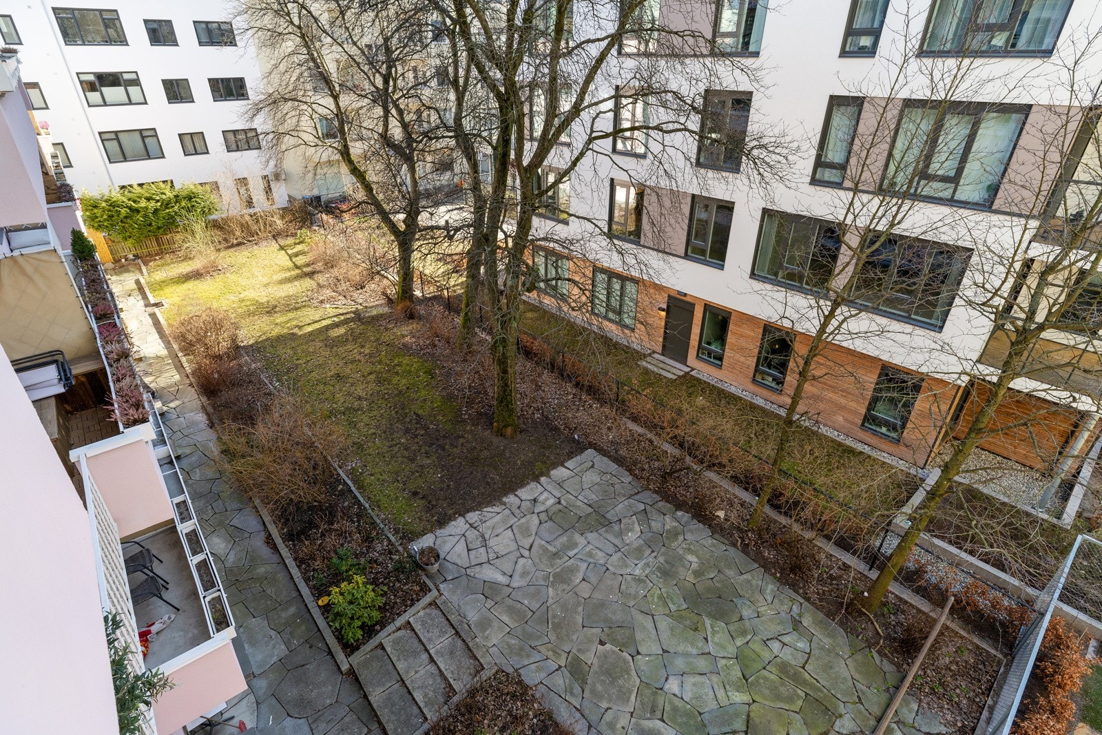 Utsikt fra balkongen. Galleribilde