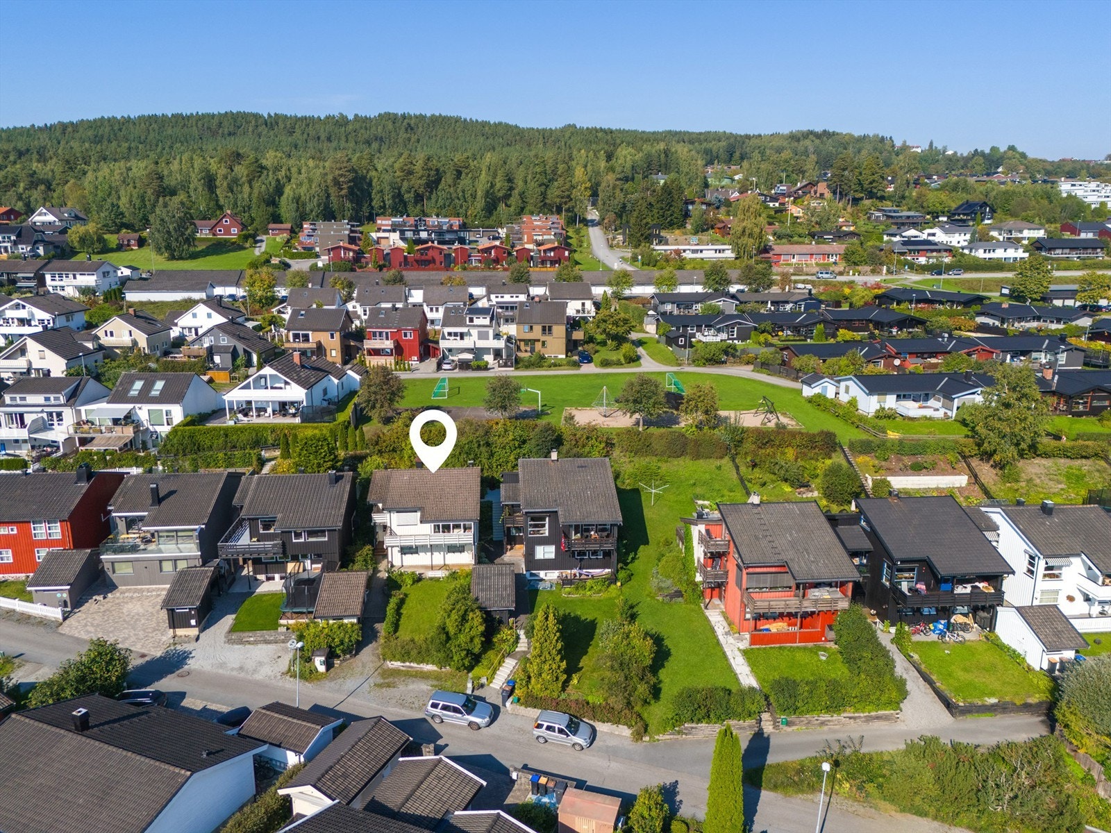 Dronefoto Galleribilde