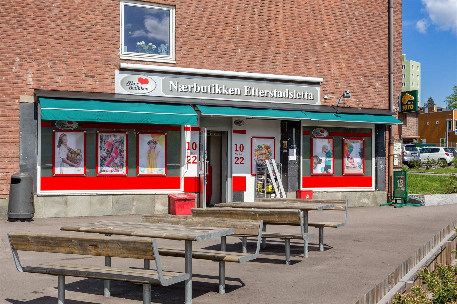 Dagligvarehandelen kan gjøres på Kiwi, Rema 1000 eller Nærbutikken Etterstad, alle i gangavstand Galleribilde