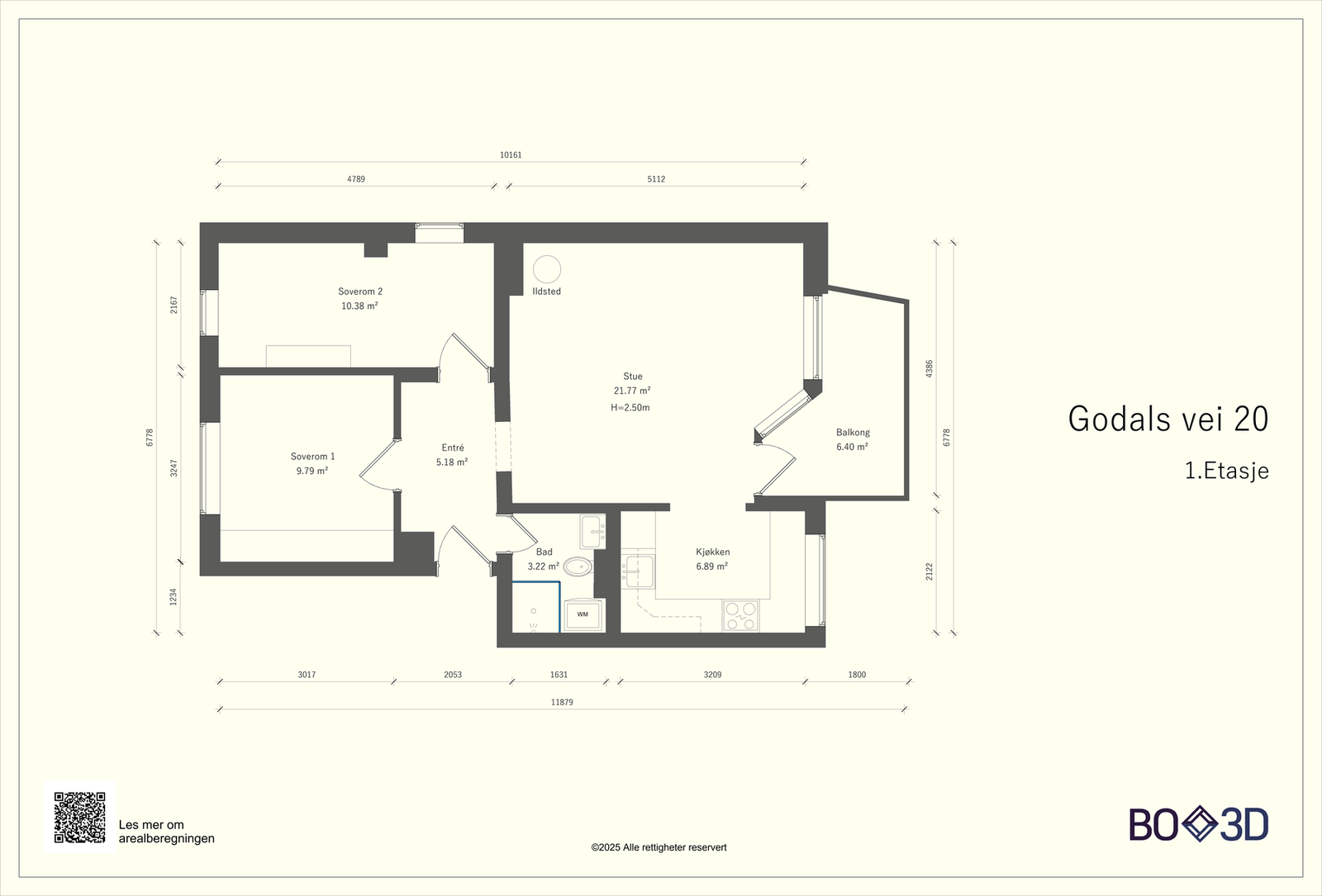 Plantegning. Galleribilde