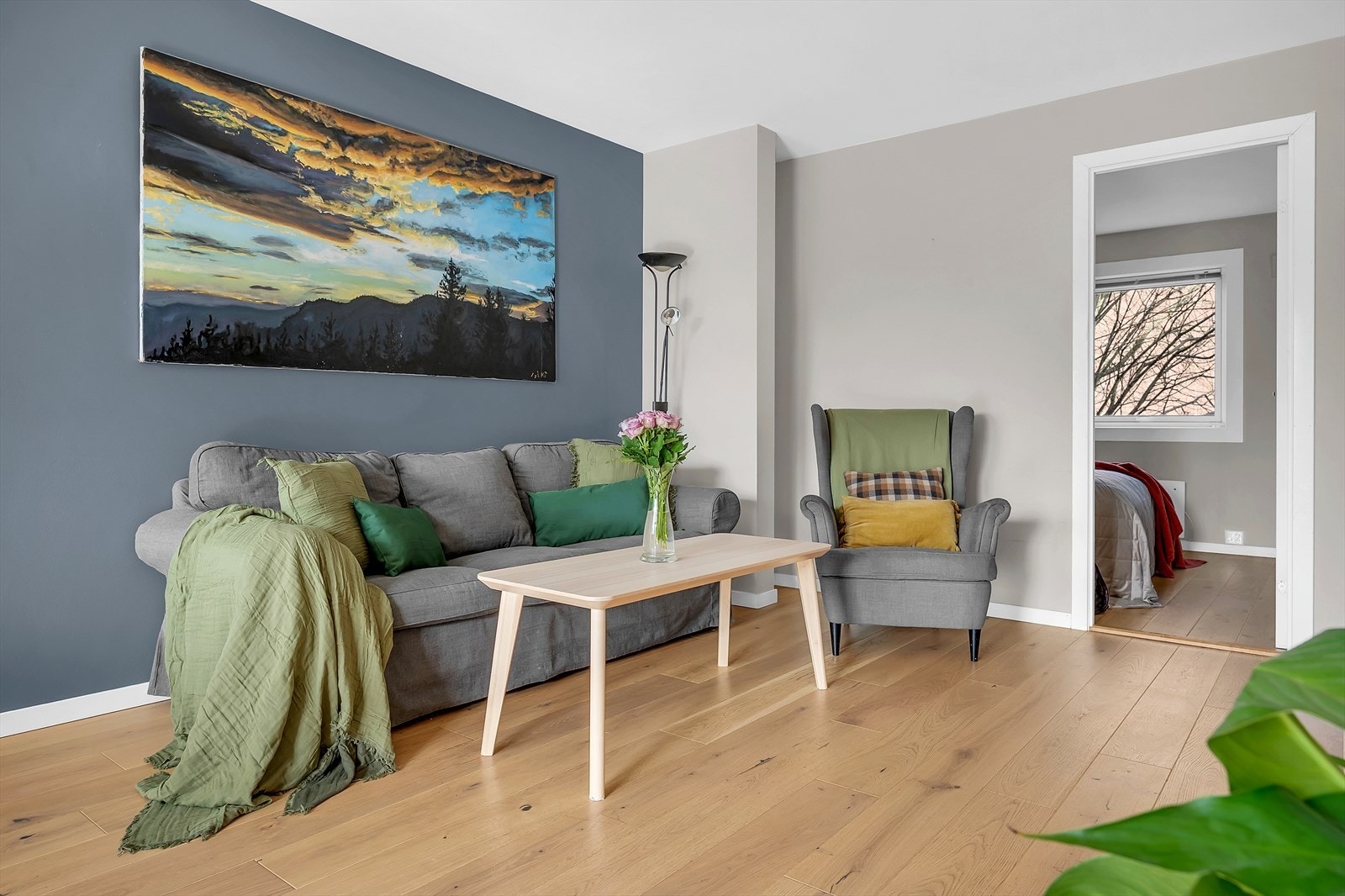 Hyggelig sofakrok. Galleribilde