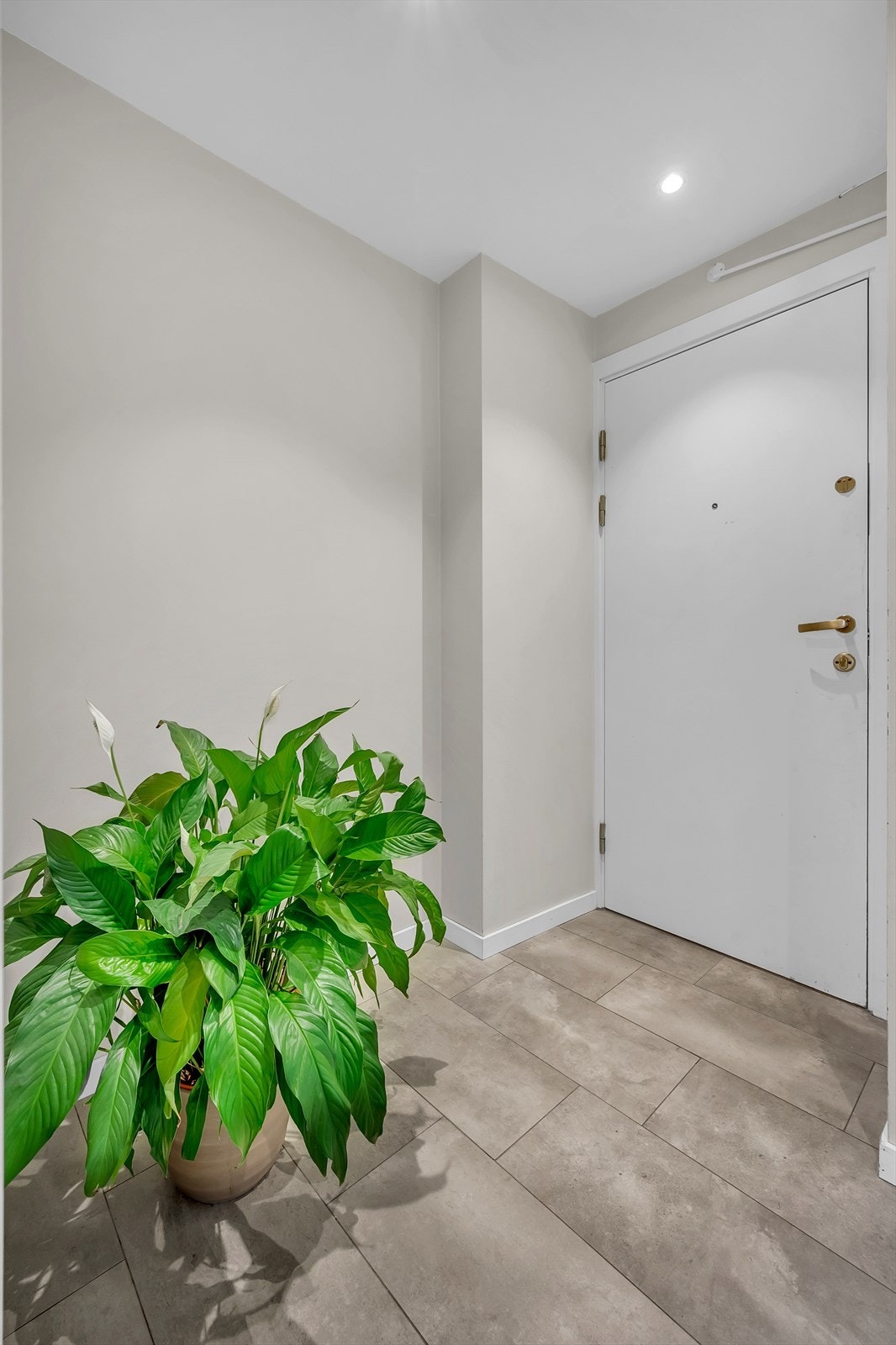 Her ønskes du velkommen inn i en hyggelig entre. Galleribilde