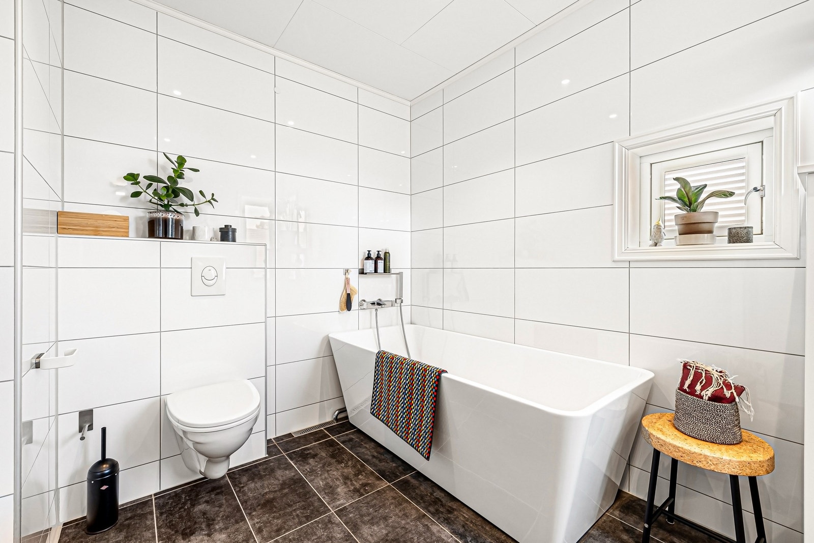 Bor du med barn, er sannsynligheten stor for at badekaret blir en populær innretning. Galleribilde