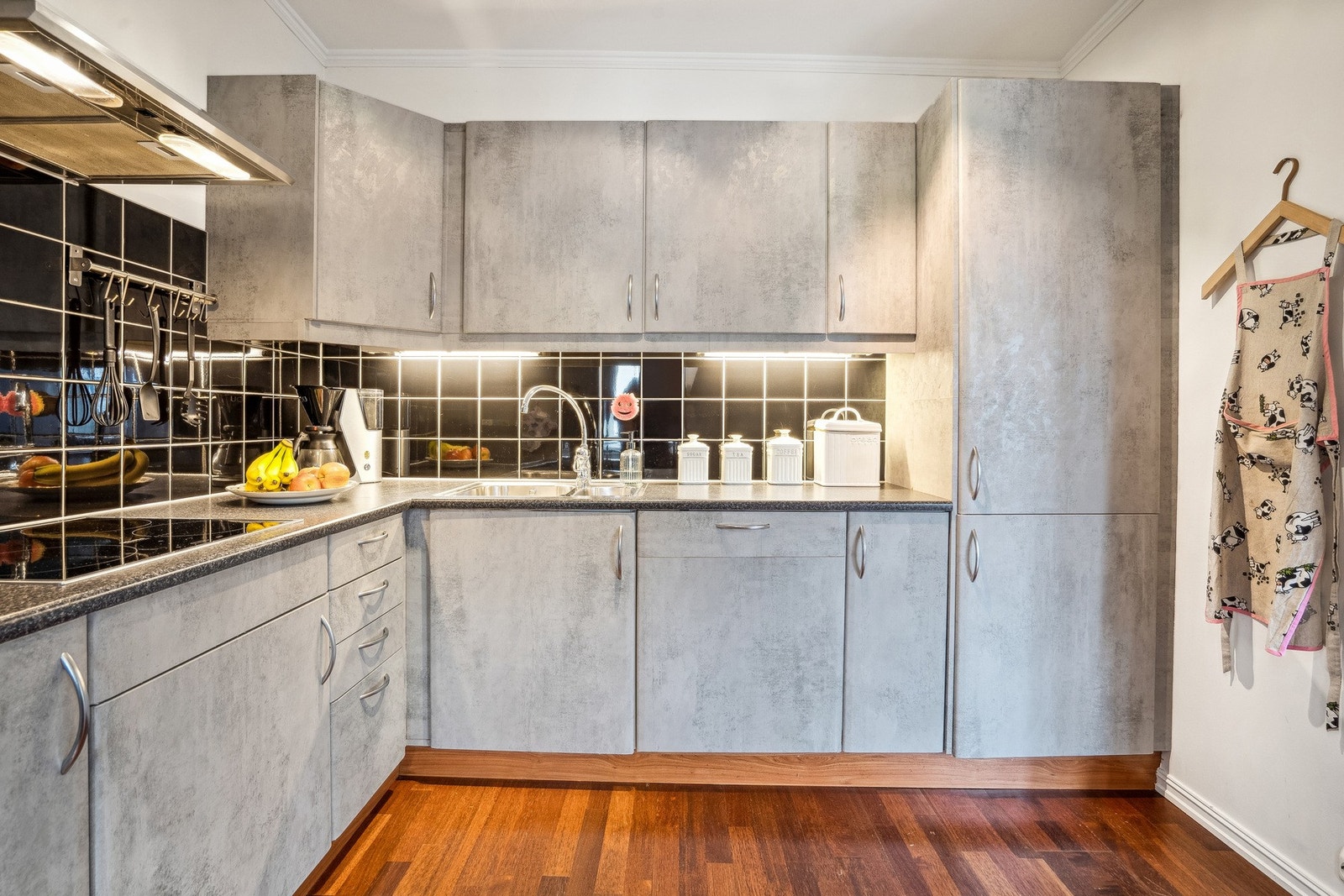 Integrerte hvitevarer medfølger. Galleribilde