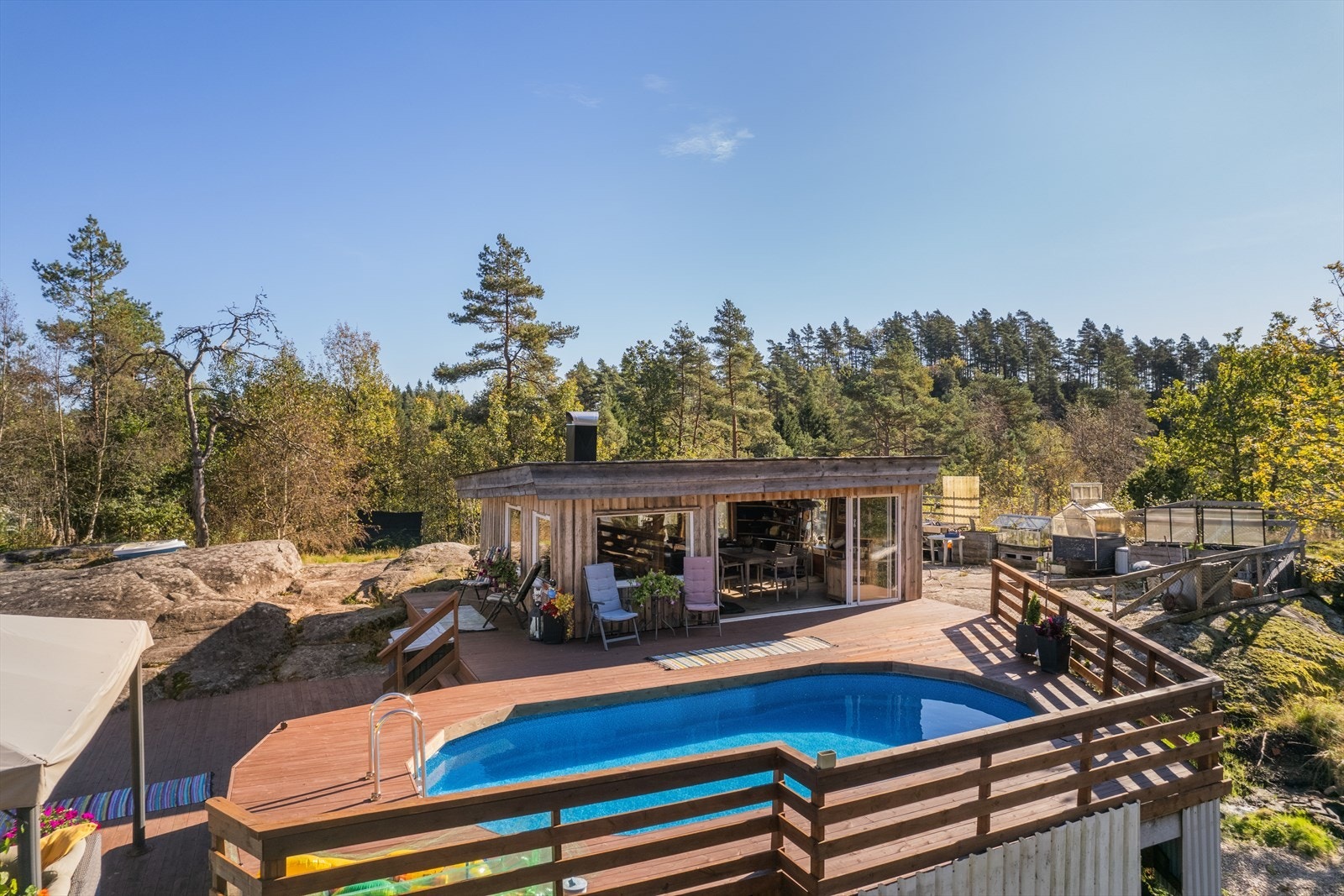 Landlig beliggenhet med gode solforhold. Galleribilde