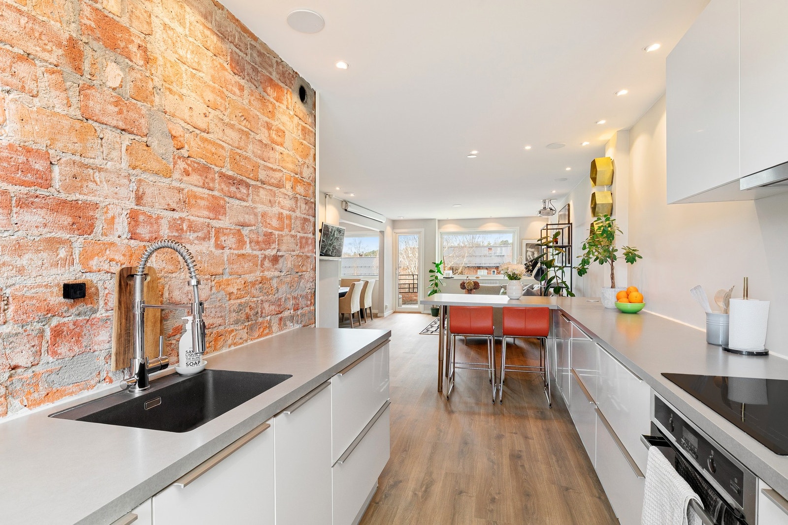 Kjøkken. Galleribilde