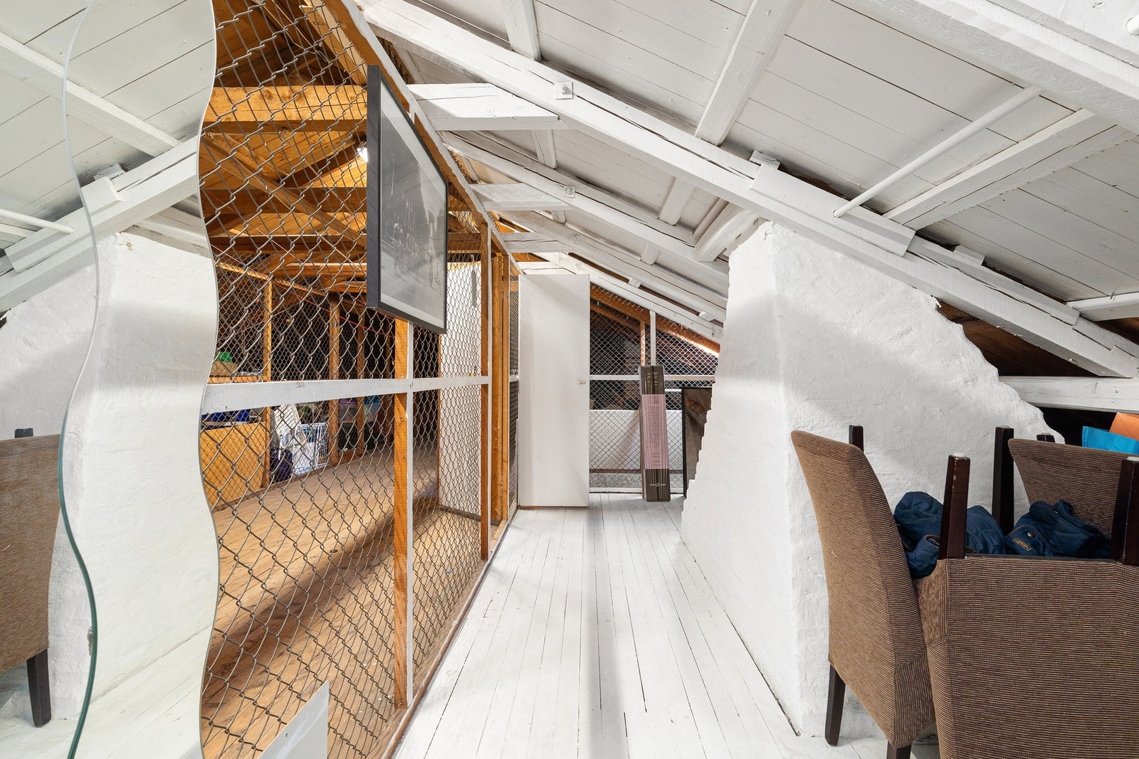 Loftsbod på 30 kvm i gulvareal. Galleribilde