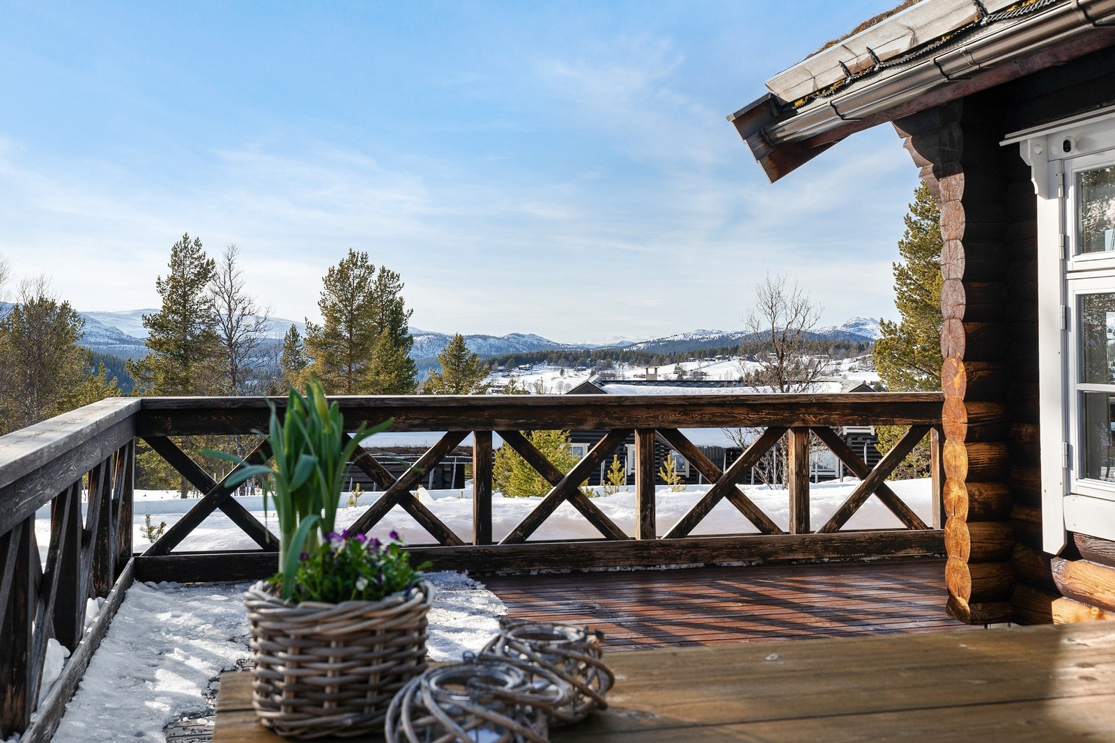 Et perfekt sted for både morgenkaffen og lange sommerkvelder. Galleribilde