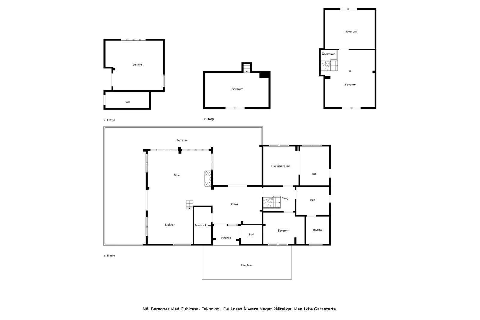 Plantegning. Galleribilde