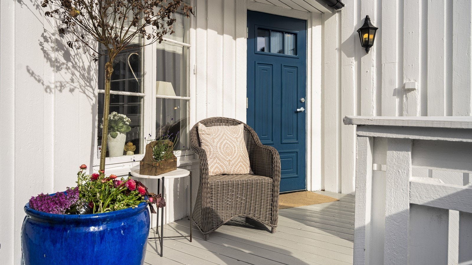 Hyggelig inngangsparti Galleribilde