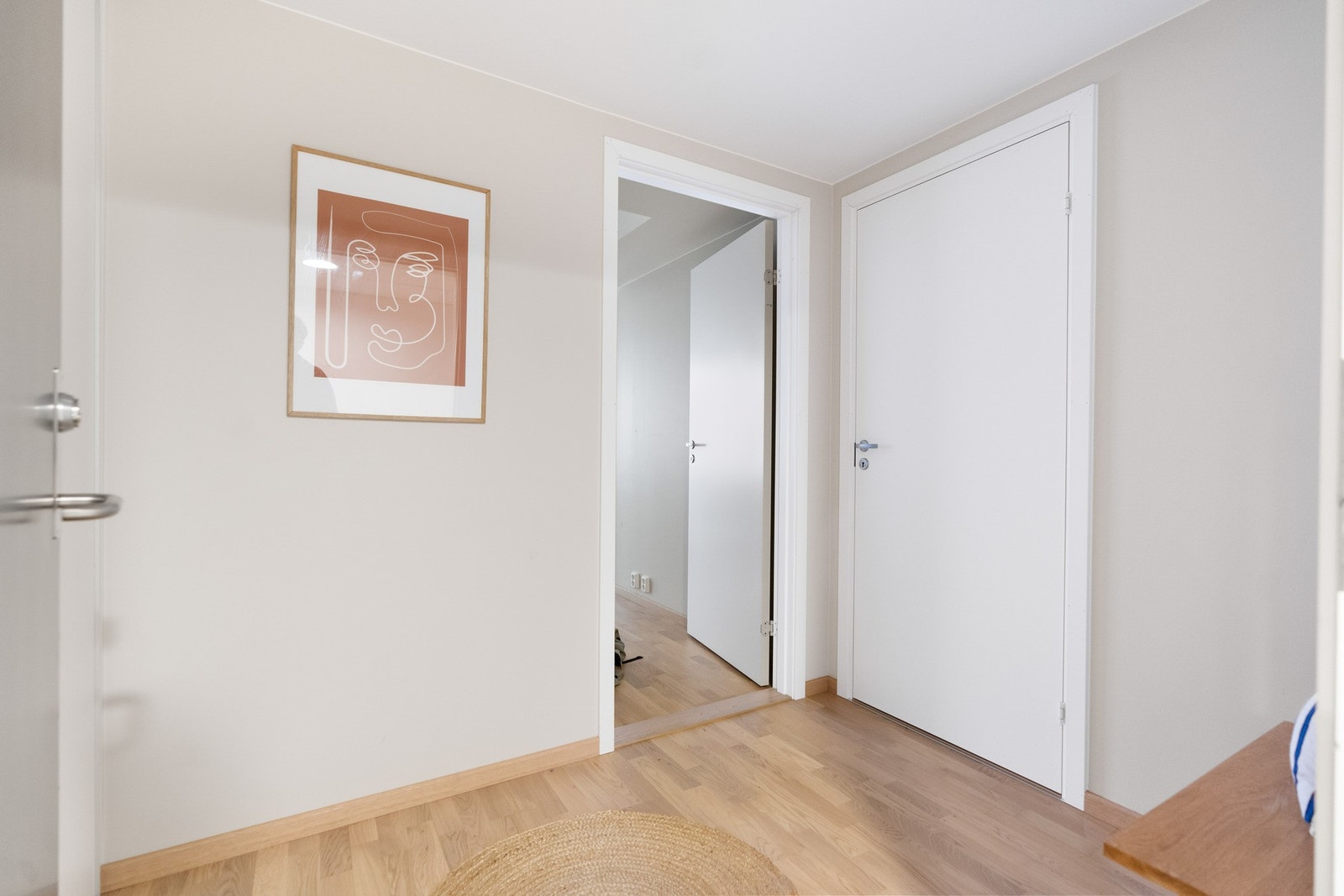 Velkommen inn i et hyggelig inngangsparti Galleribilde