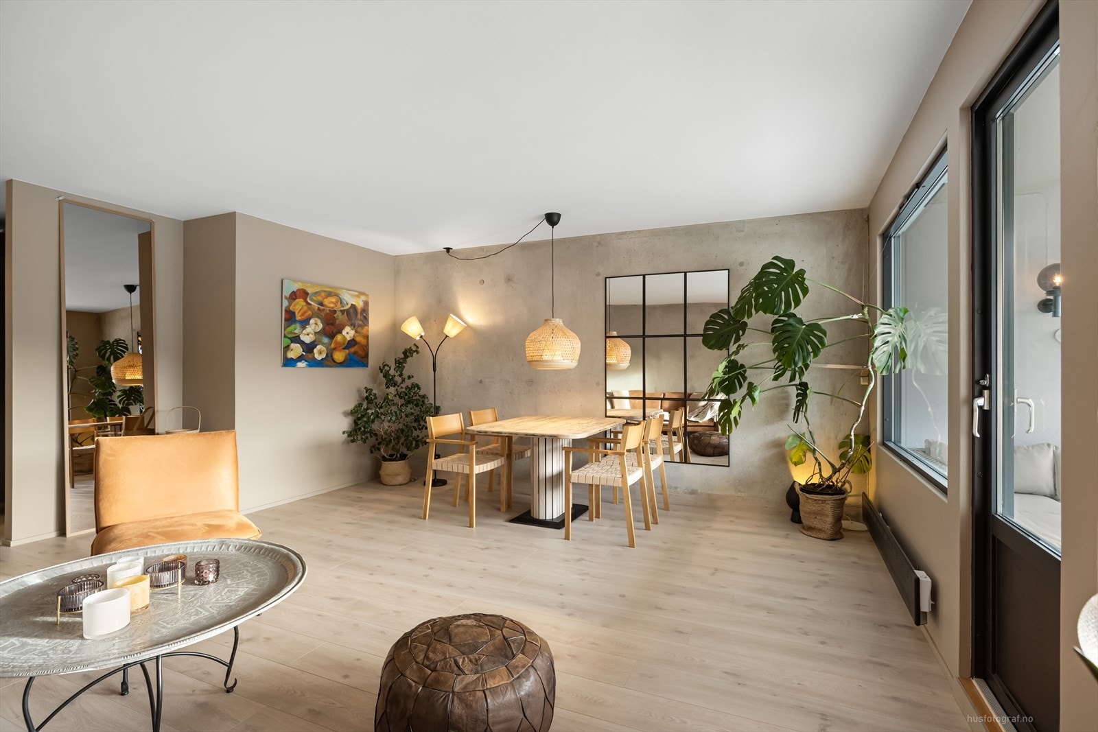 Gjennomgående moderne leilighet - renovert 2023/ 2024 Galleribilde