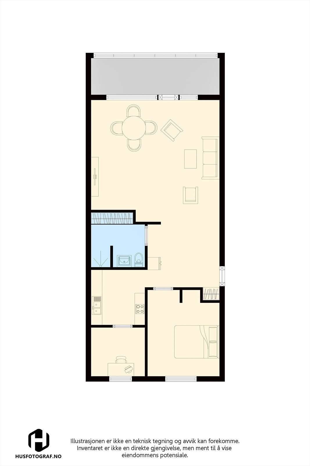 Plantegning Galleribilde