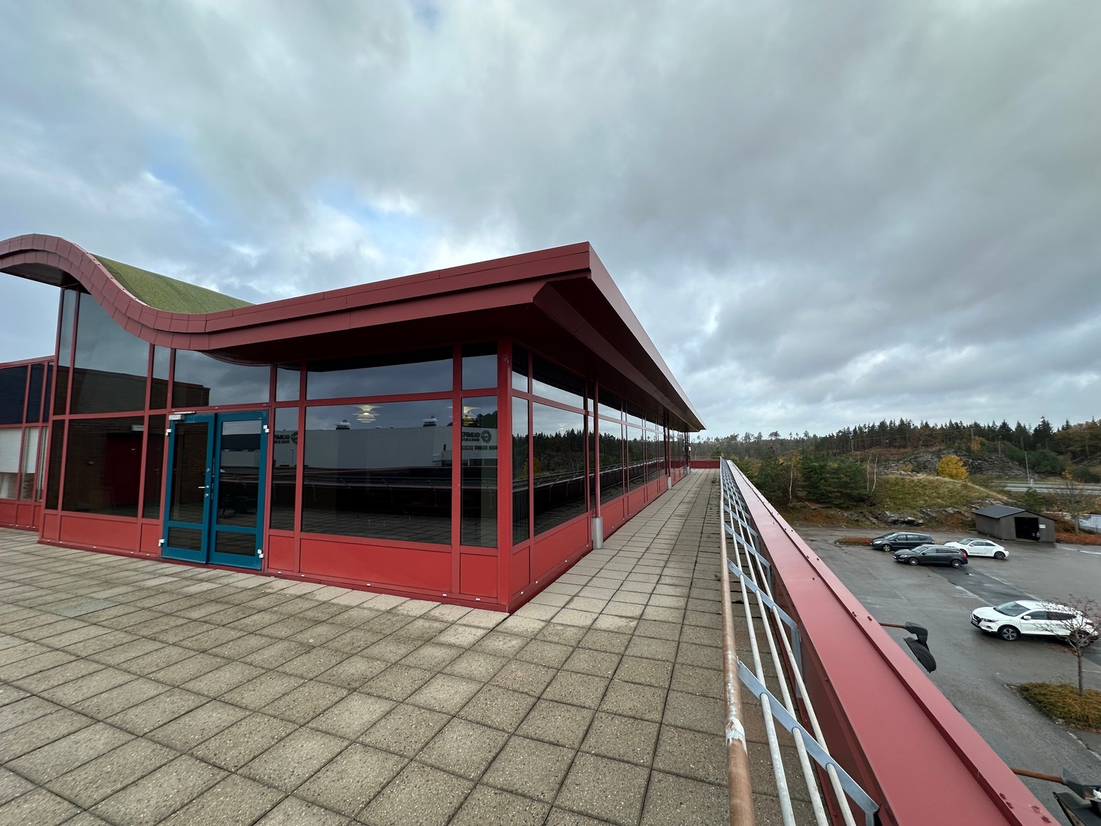 Utgang til takterrassen Galleribilde