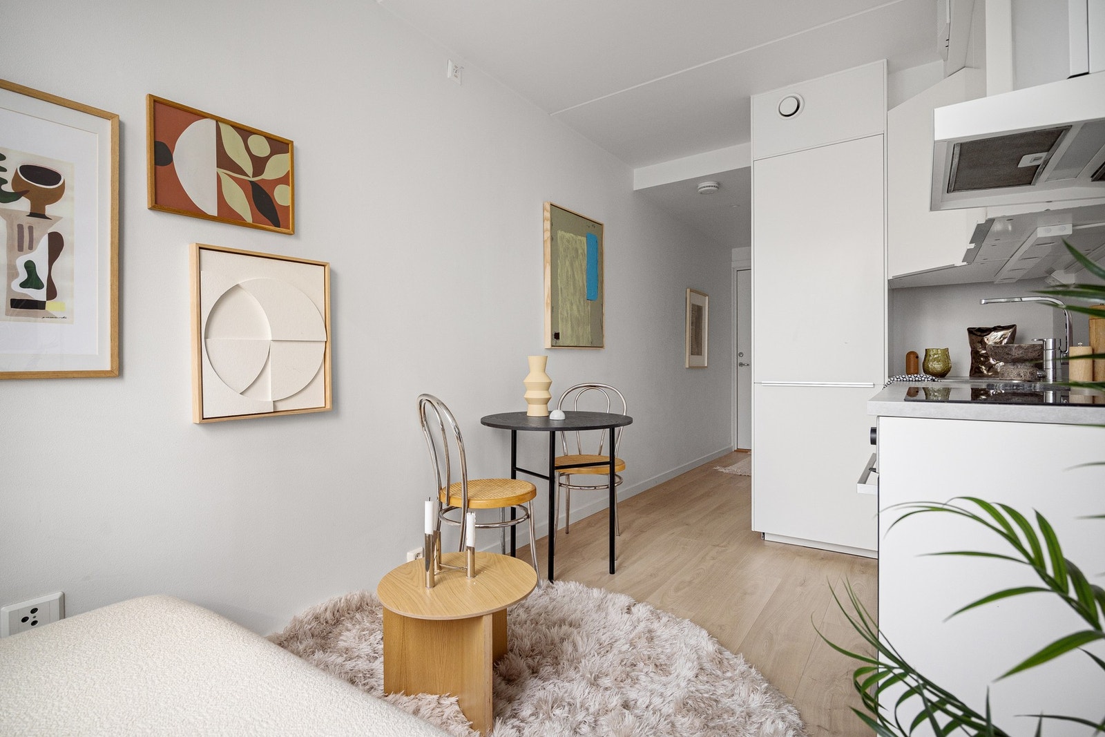 Leiligheten har en god og effektiv planløsning. Galleribilde