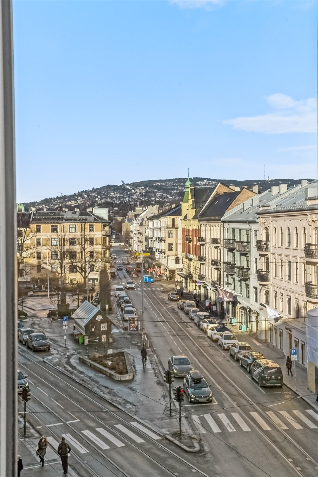 Flott urban utsikt Galleribilde