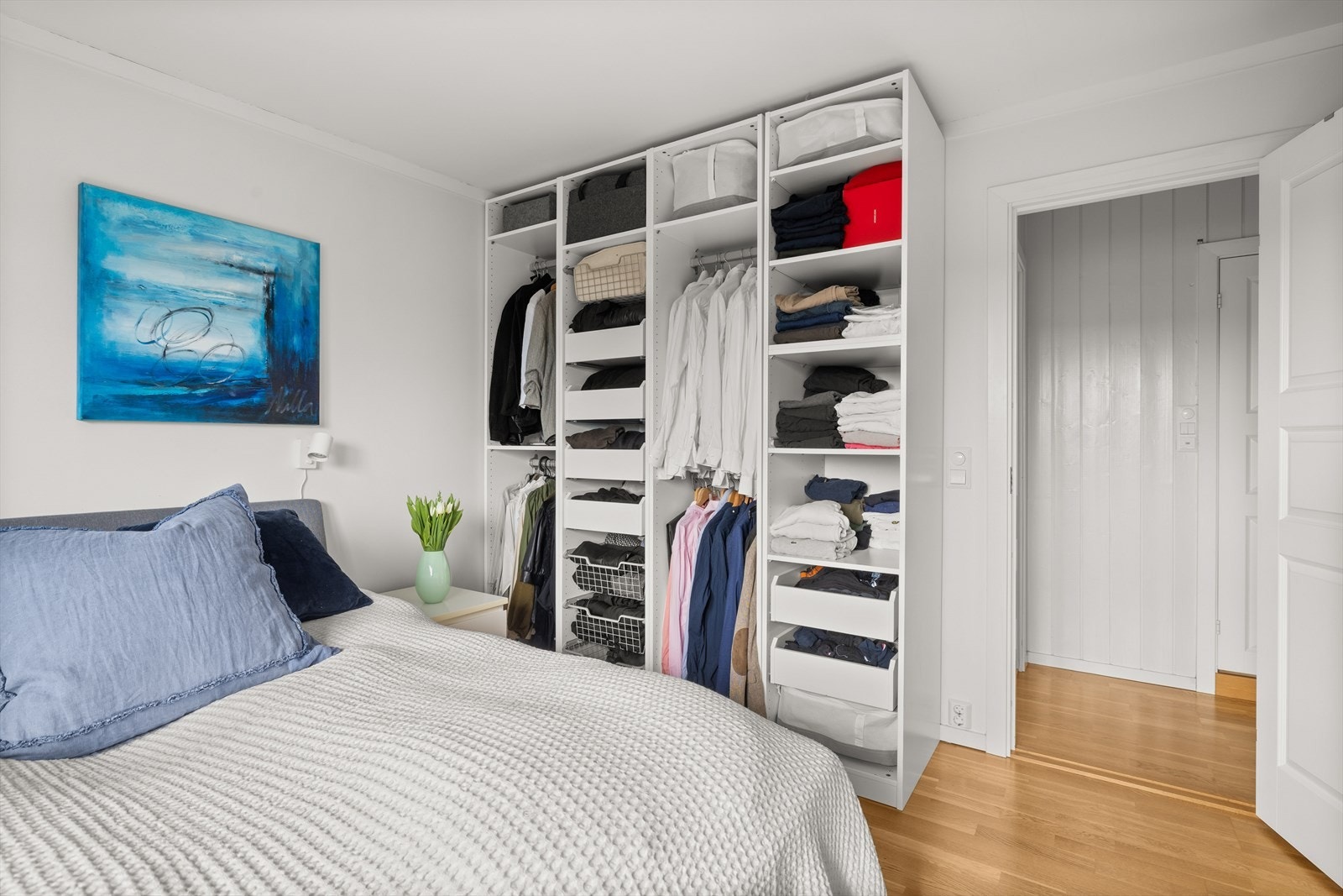 Her er det gode oppbevaringsløsninger. Galleribilde