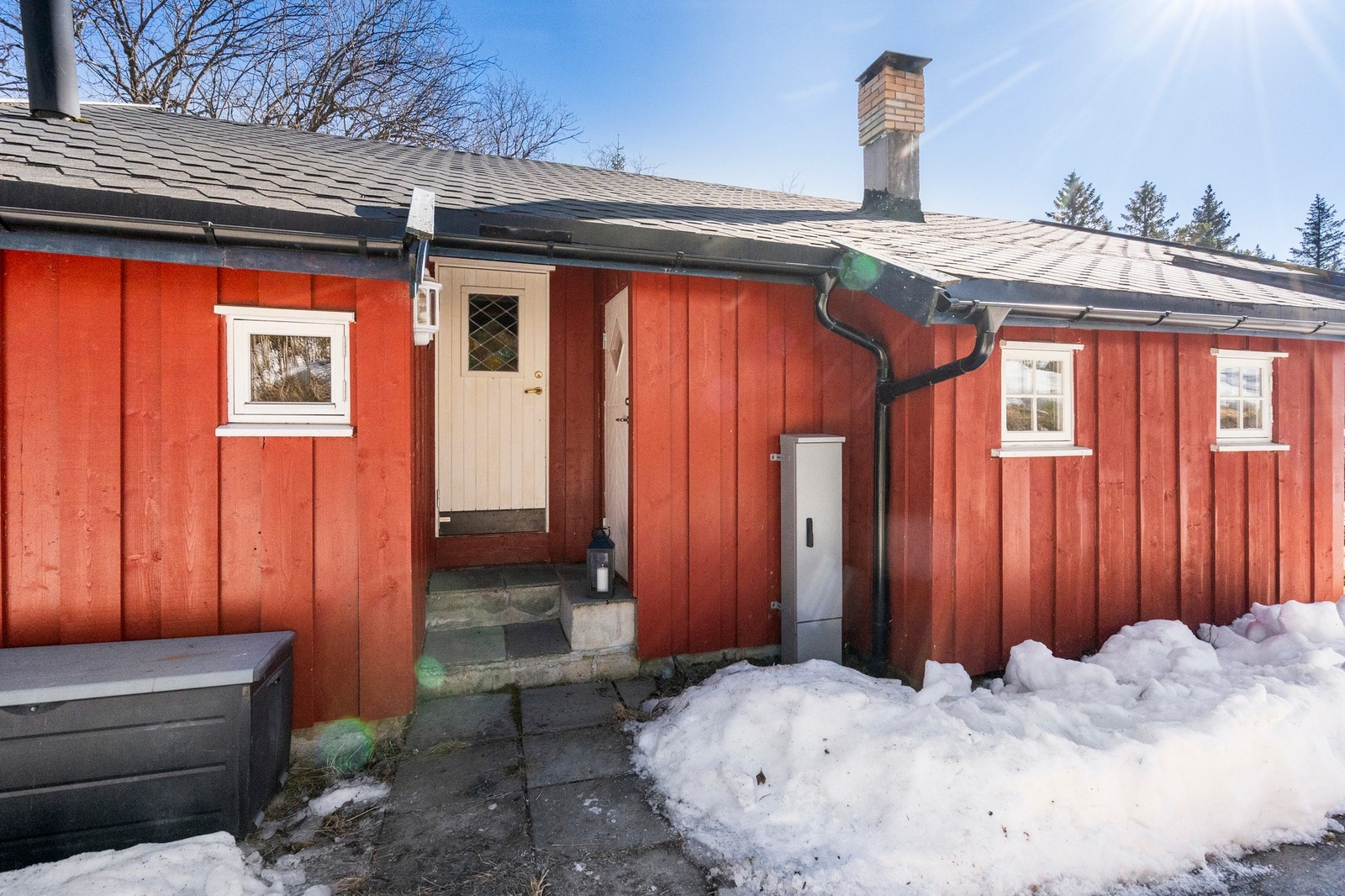 Velkommen inn til koselig hytteliv. Galleribilde