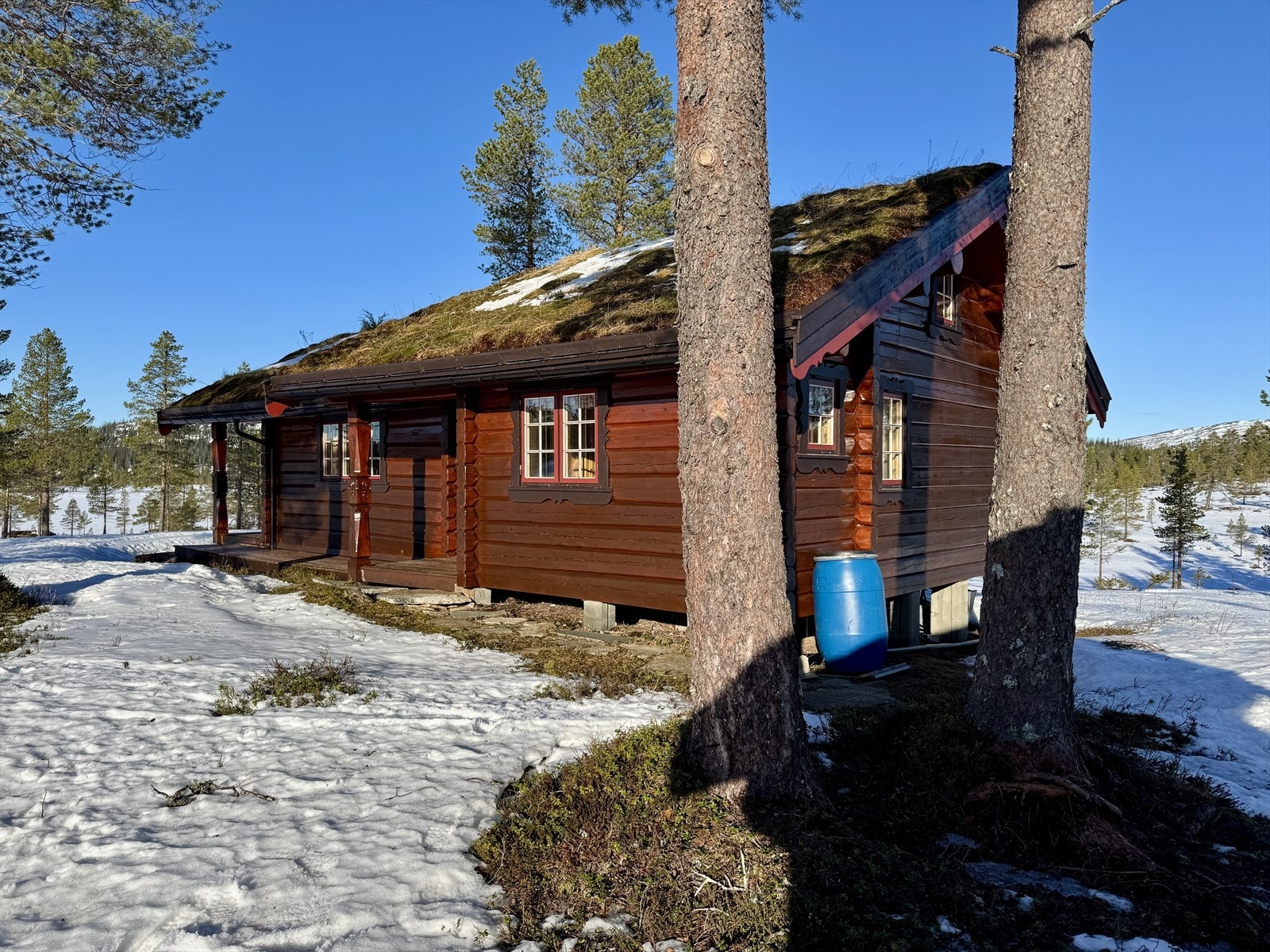 Fasade fra uthus Galleribilde