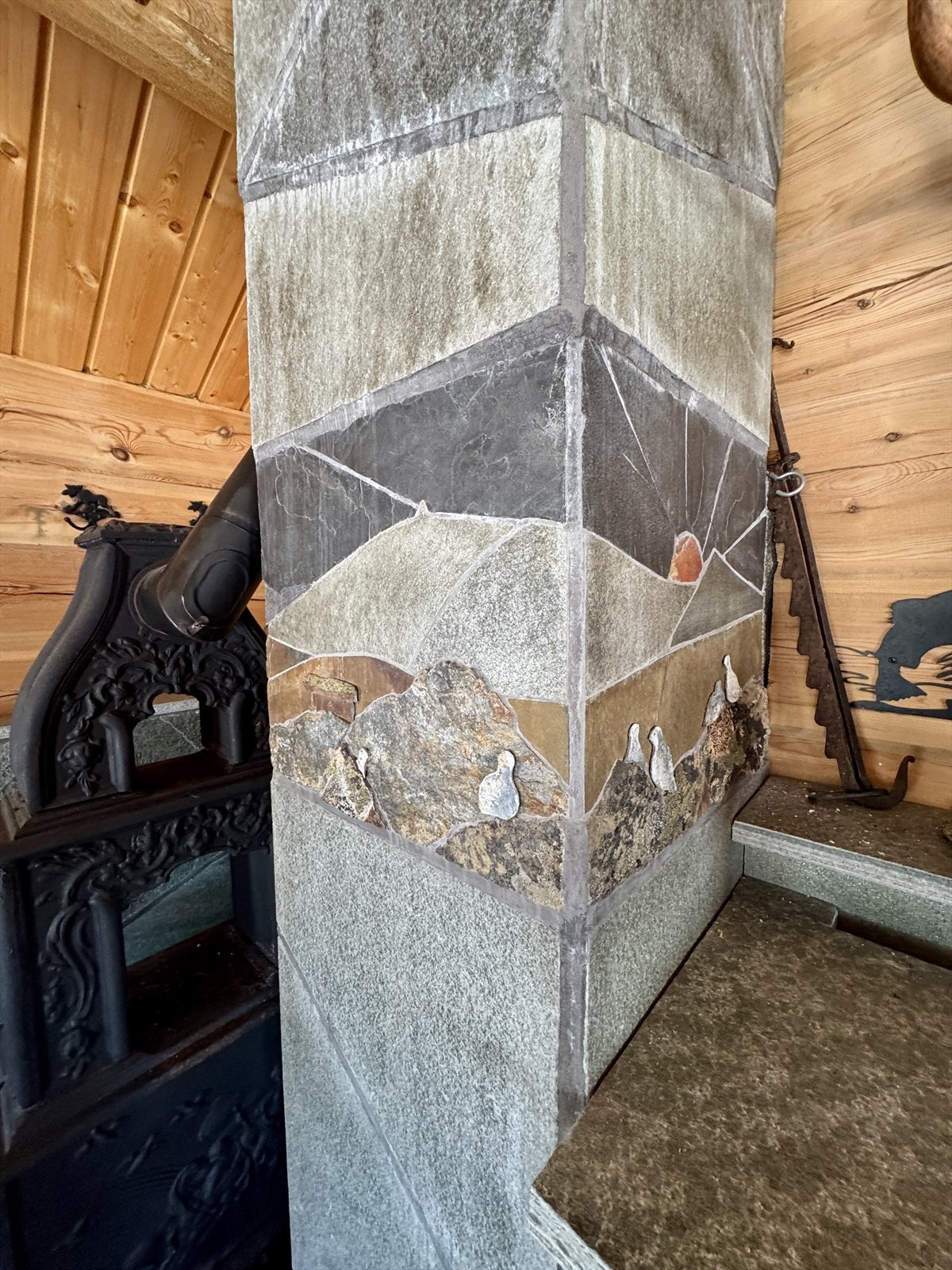 Flotte detaljer i pipa Galleribilde