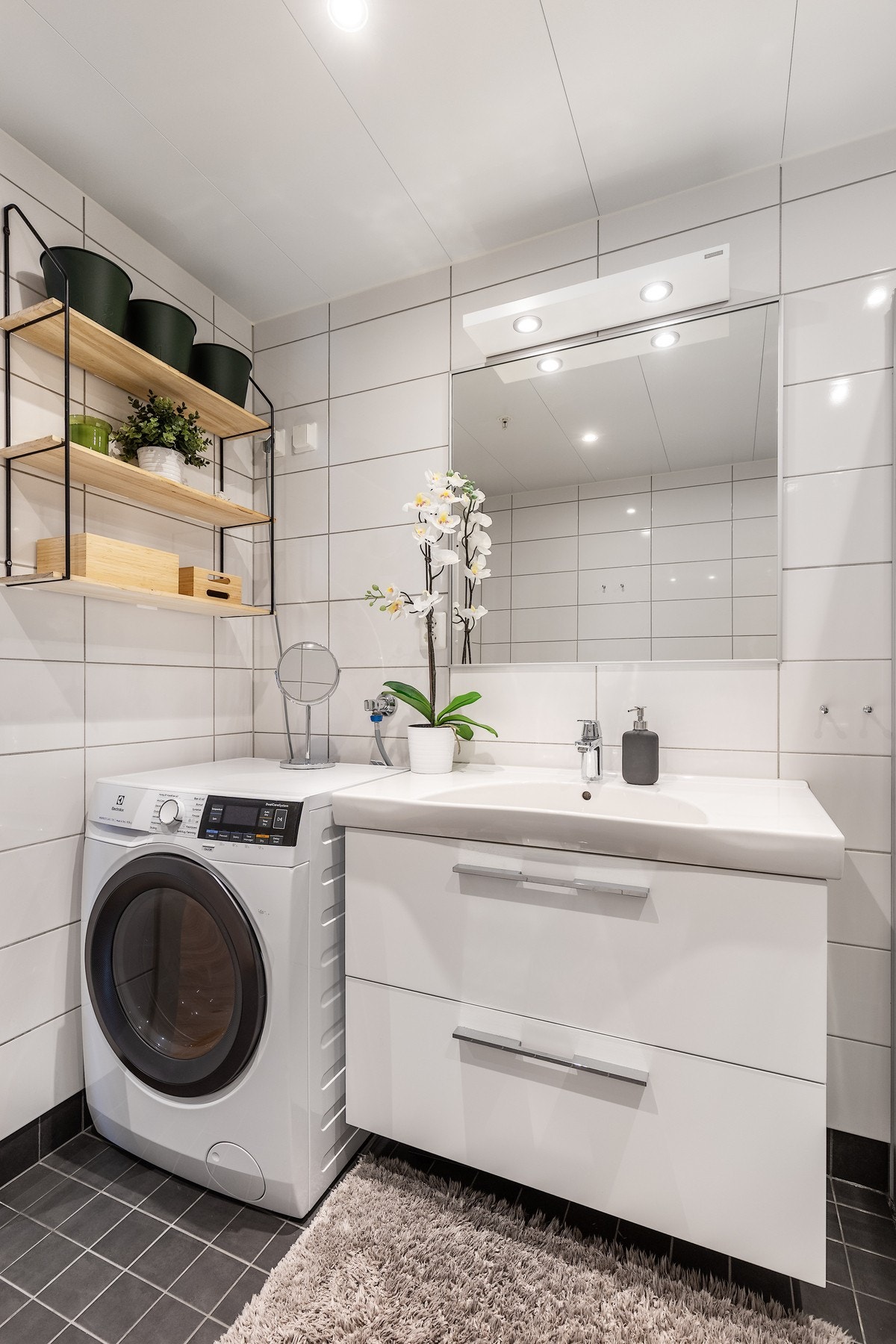 Badet har opplegg til vaskemaskin Galleribilde