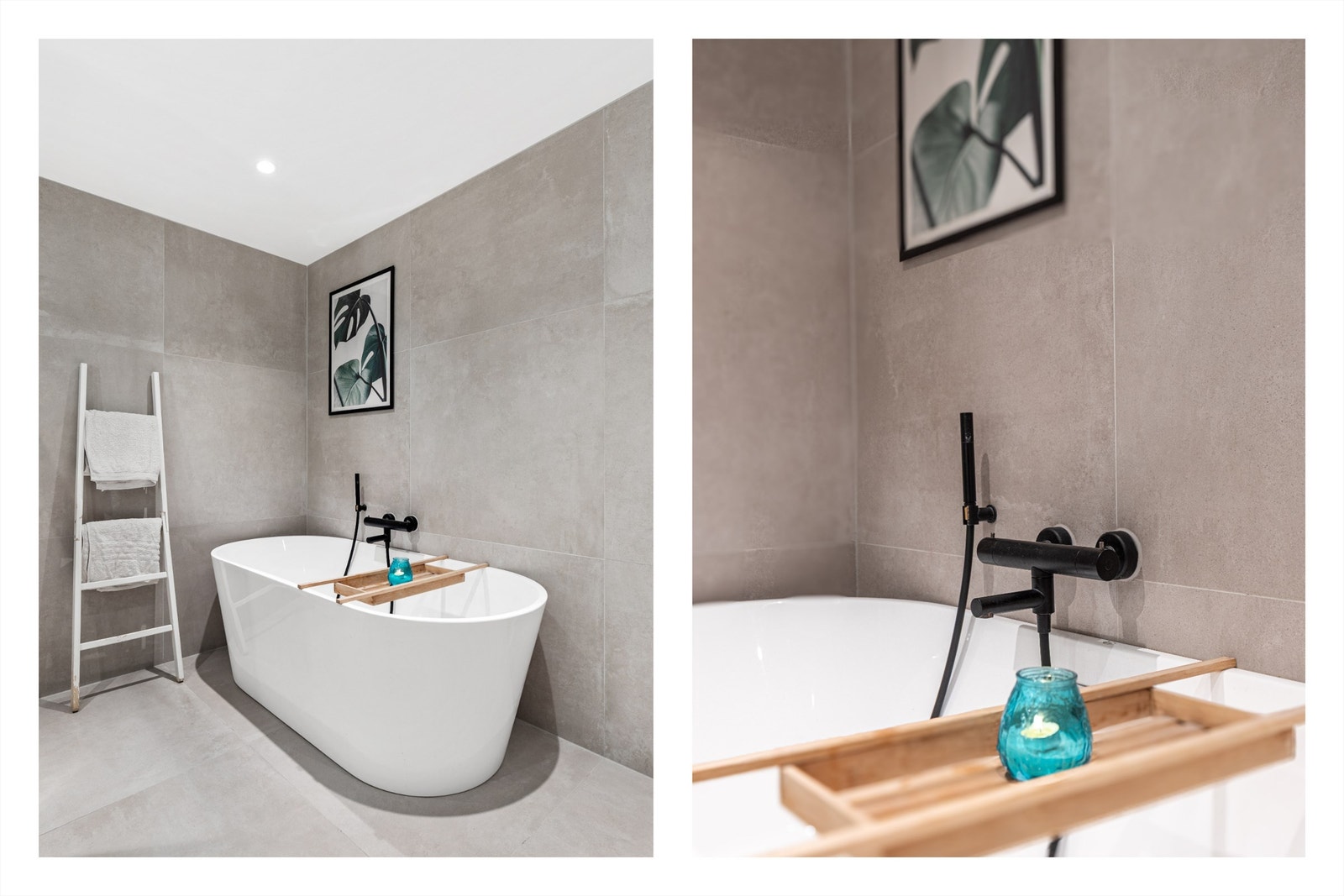 Med badekar på badet kan man nyte et avslappende bad i eget hjem. Galleribilde