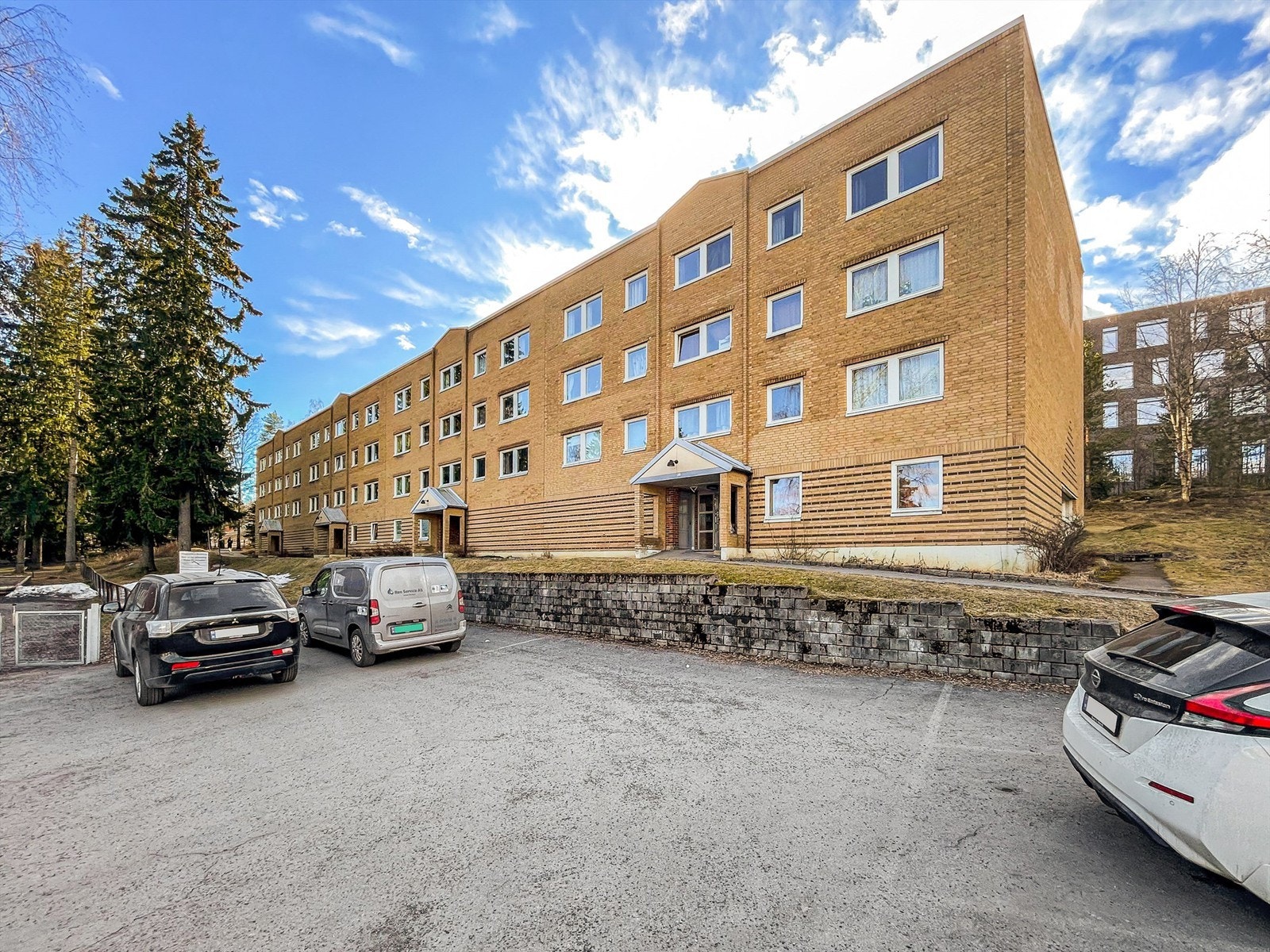 Byggets fasade Galleribilde