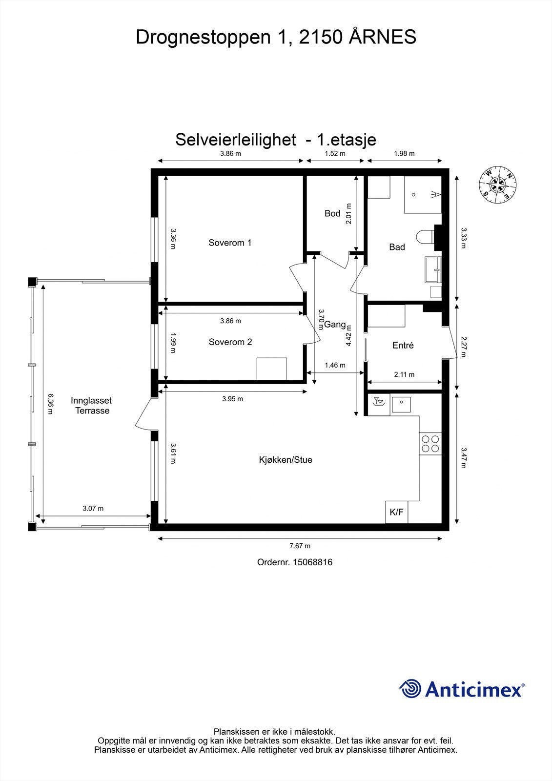 Plantegning. Galleribilde