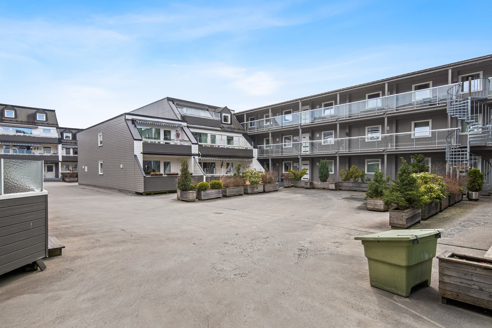 Fellesområde for beboerne Galleribilde