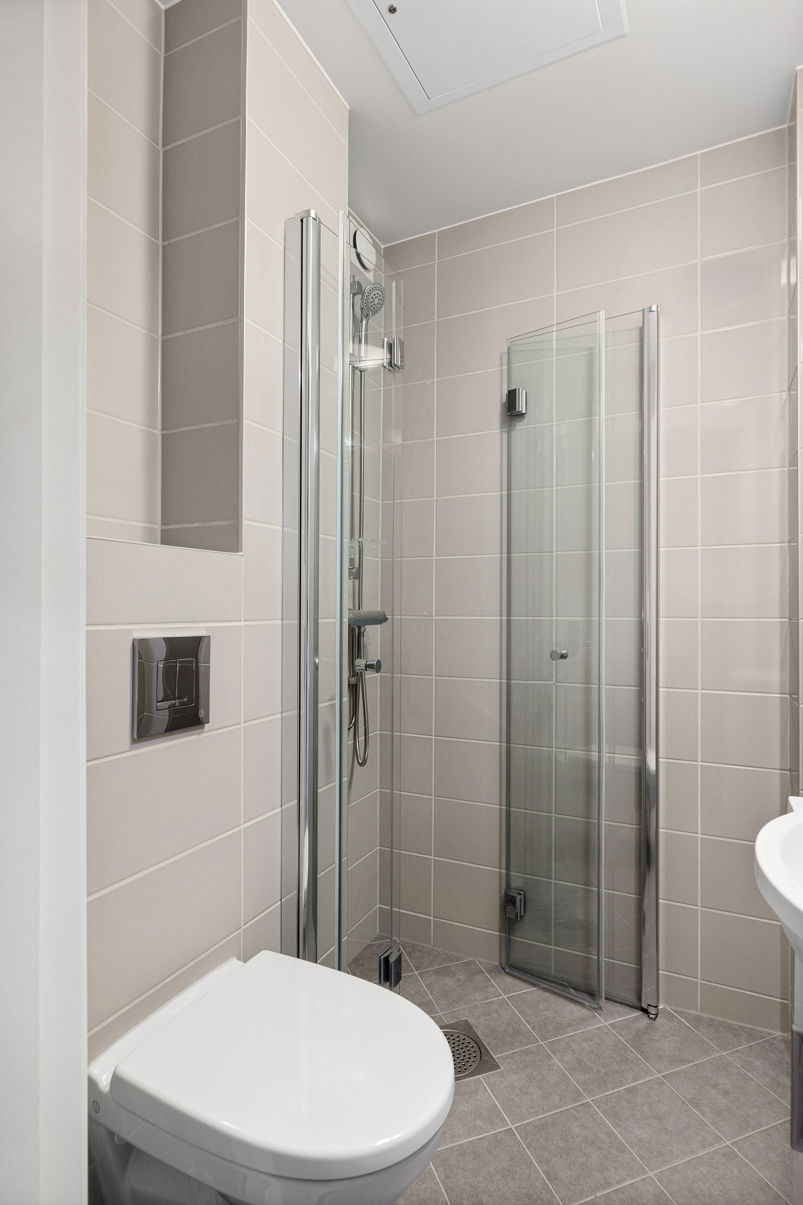 Bad rehabilitert i regi av borettslaget i 2021/2022 Galleribilde