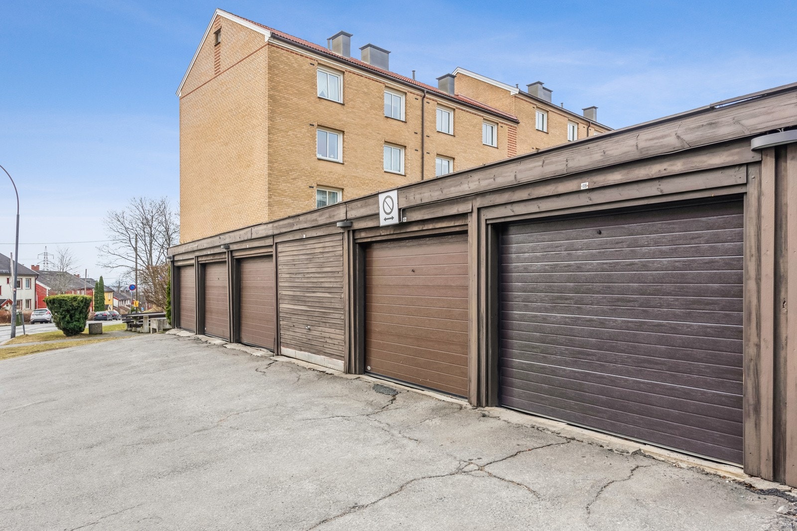 Garasje nr. 116 følger med i salget. Galleribilde