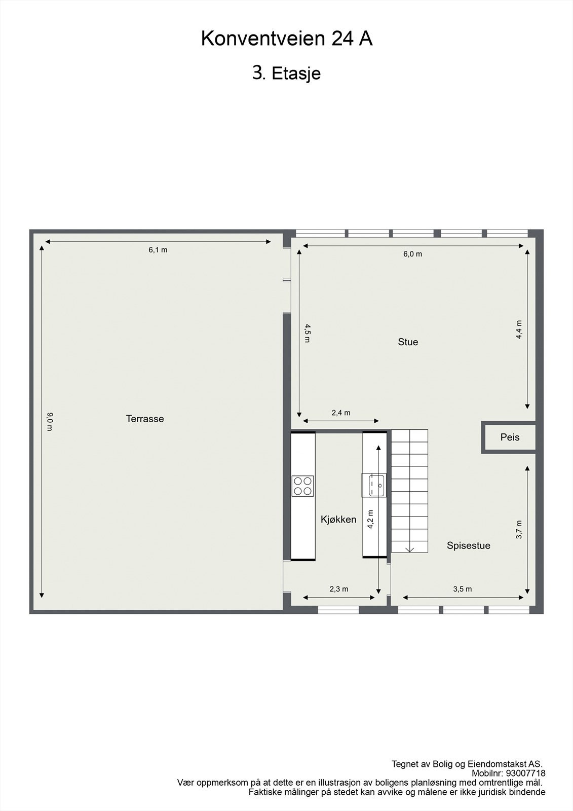 3. etasje Galleribilde