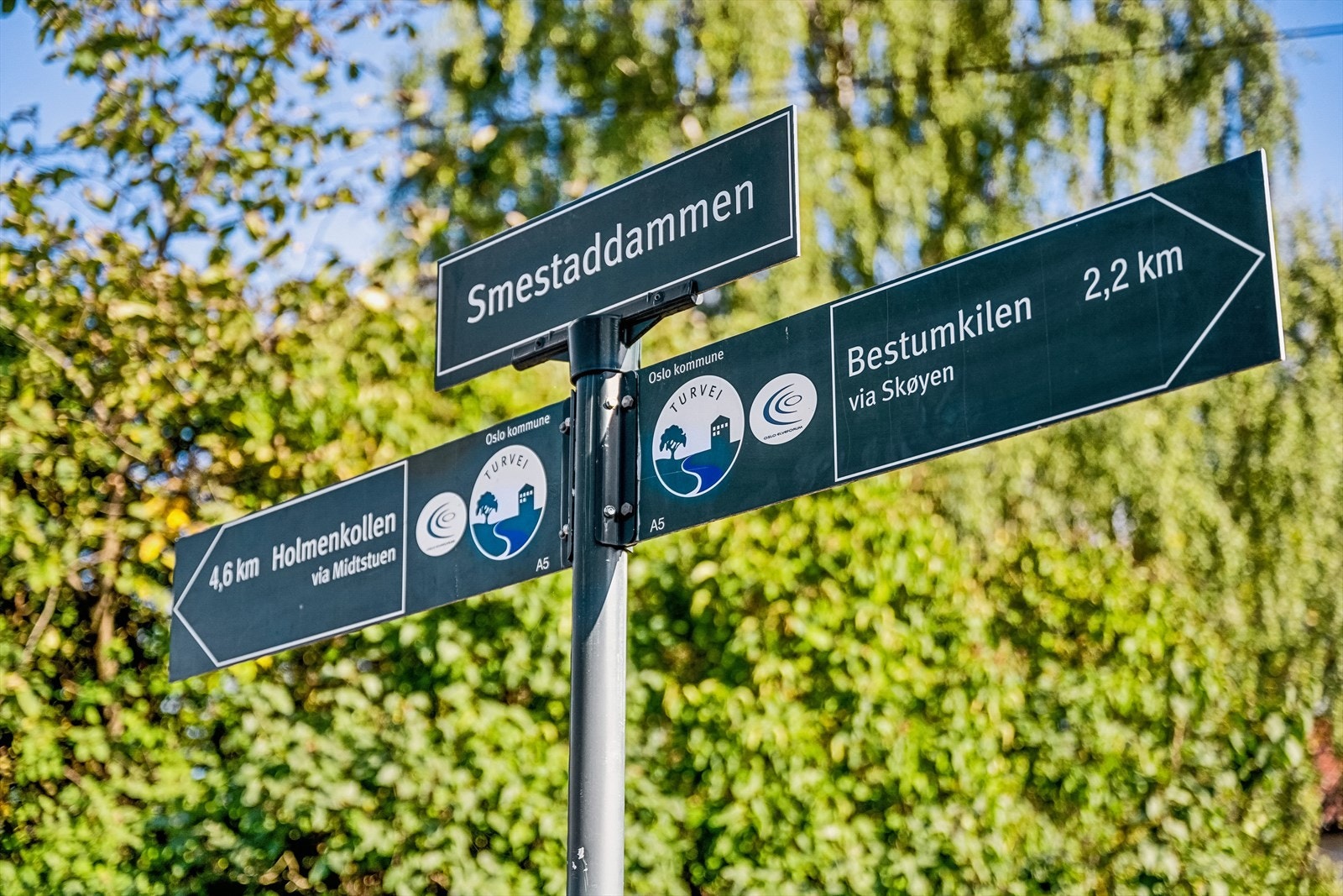 Boligen har en meget fin beliggenhet med tanke på tur muligheter. Kort gangavstand til idylliske Smestaddammen, Dronningfossen og fine skogområdet rundt Gullkroken. Galleribilde