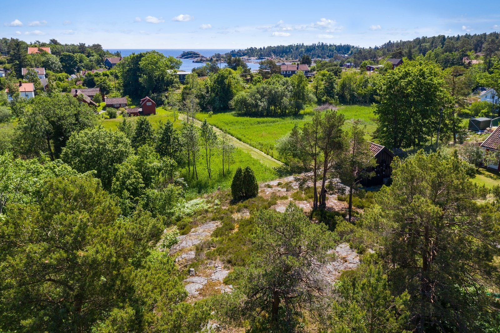 Sjønær beliggenhet Galleribilde