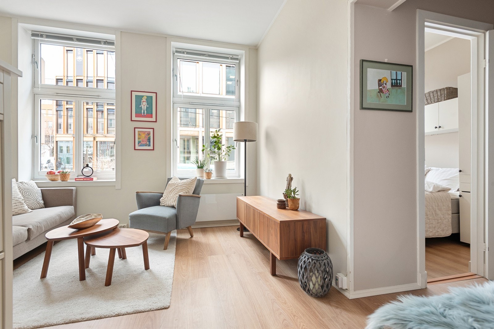 Meget attraktiv 2-roms med god planløsning og etterspurt beliggenhet Galleribilde