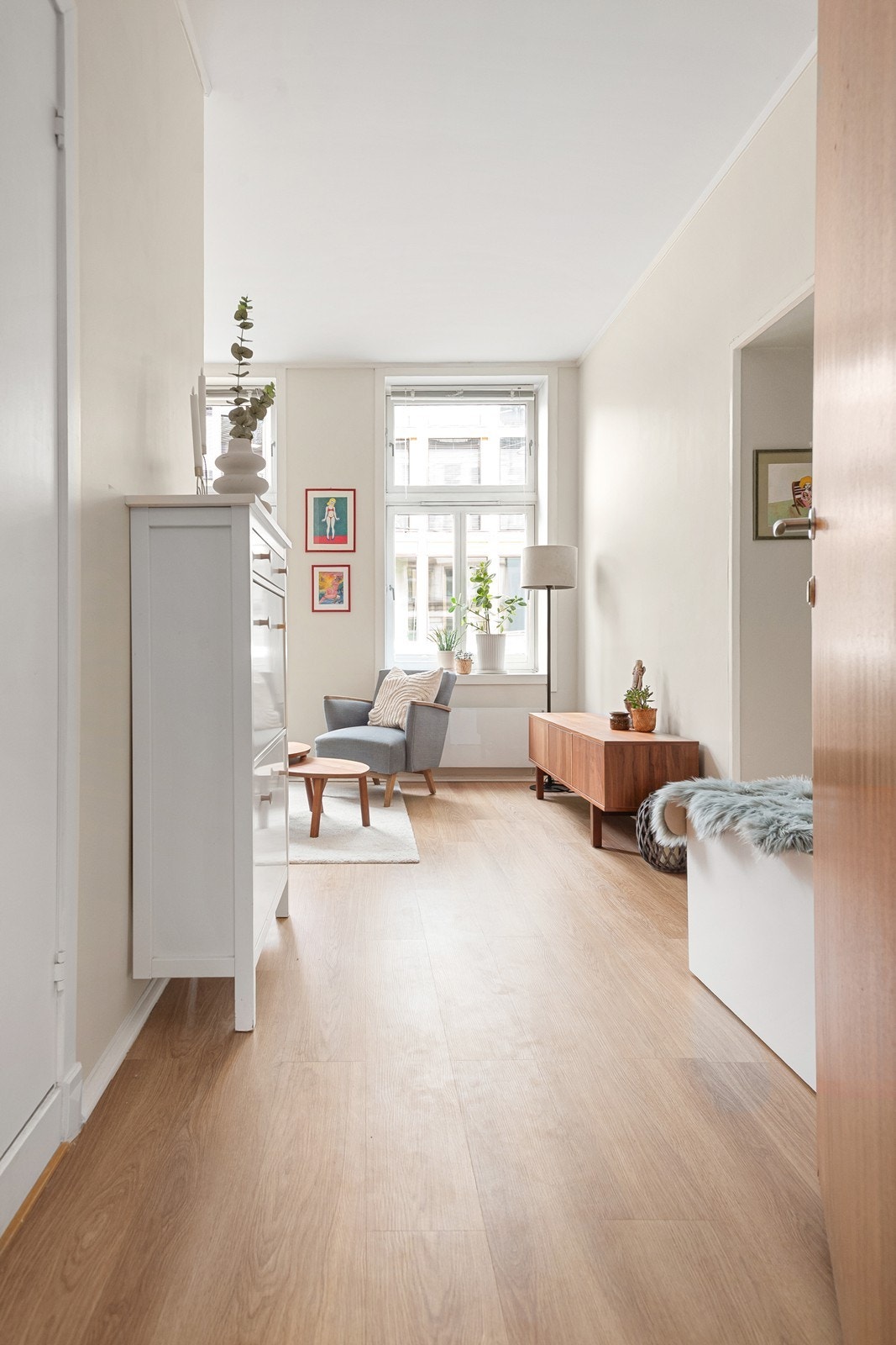 Nytt gulv ble lagt i 2021 og holder en moderne standard Galleribilde