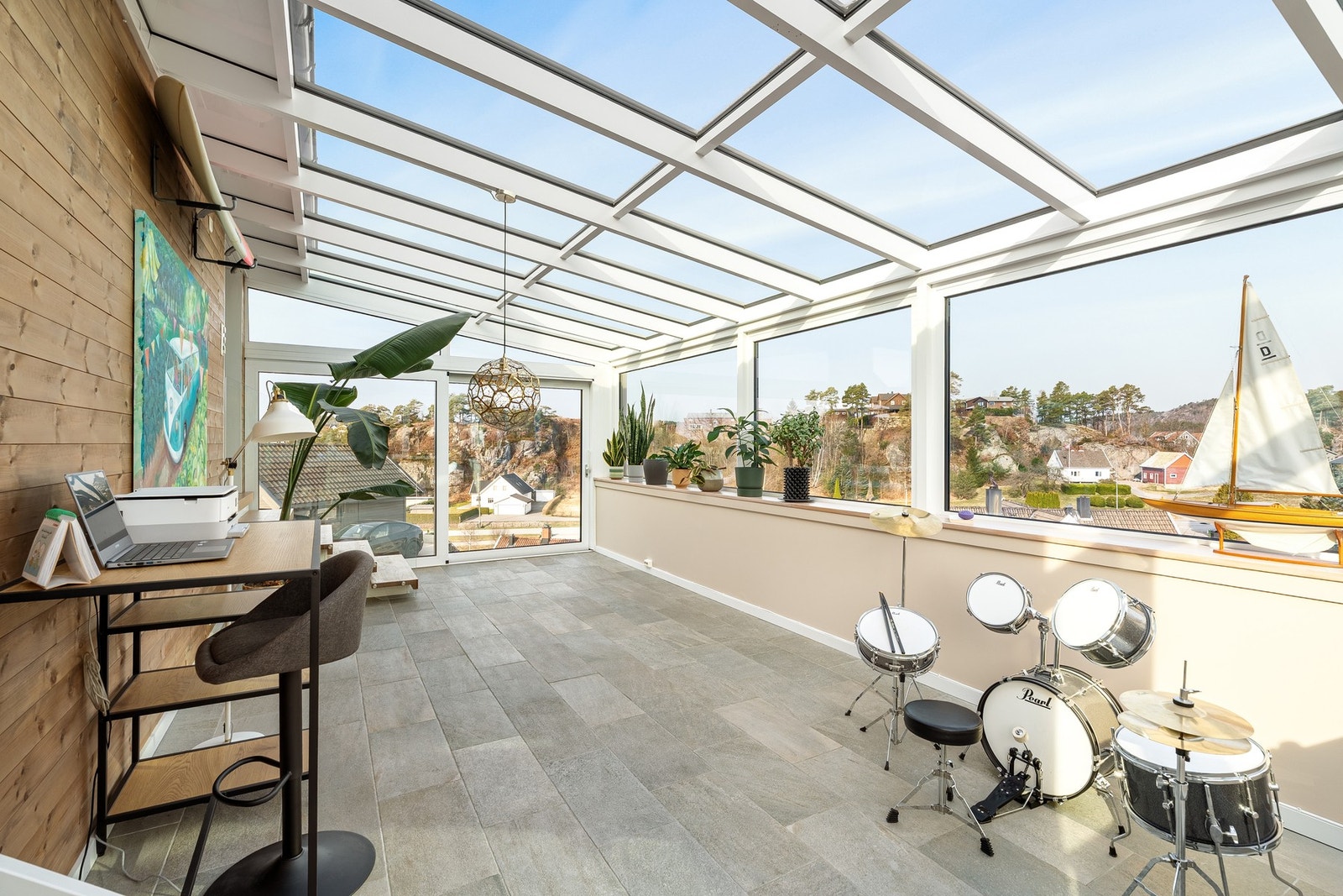 Her får du en en unik opplevelse gjennom alle årstider Galleribilde