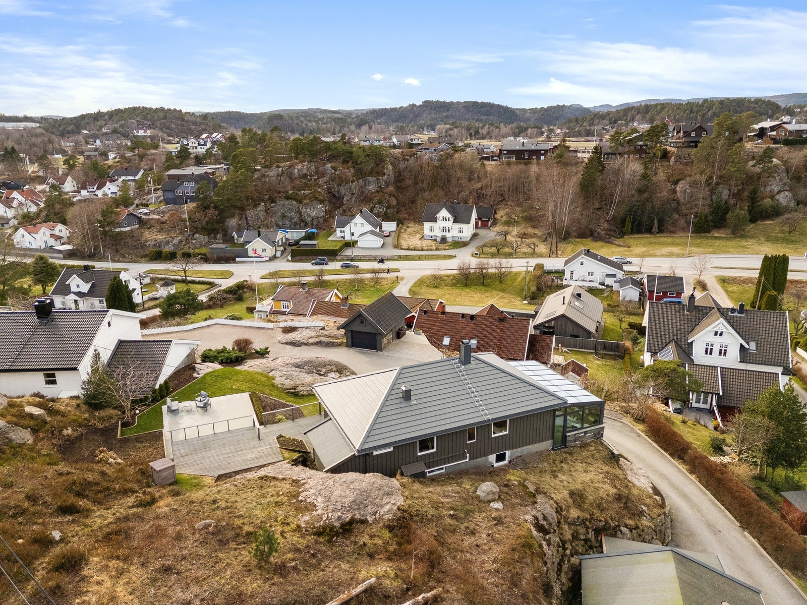 Det er nytt tak på boligen Galleribilde