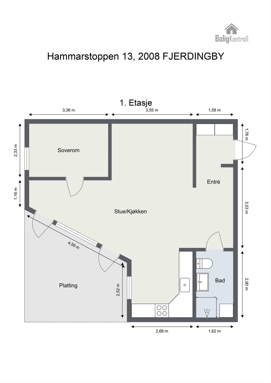 Plantegning. Galleribilde