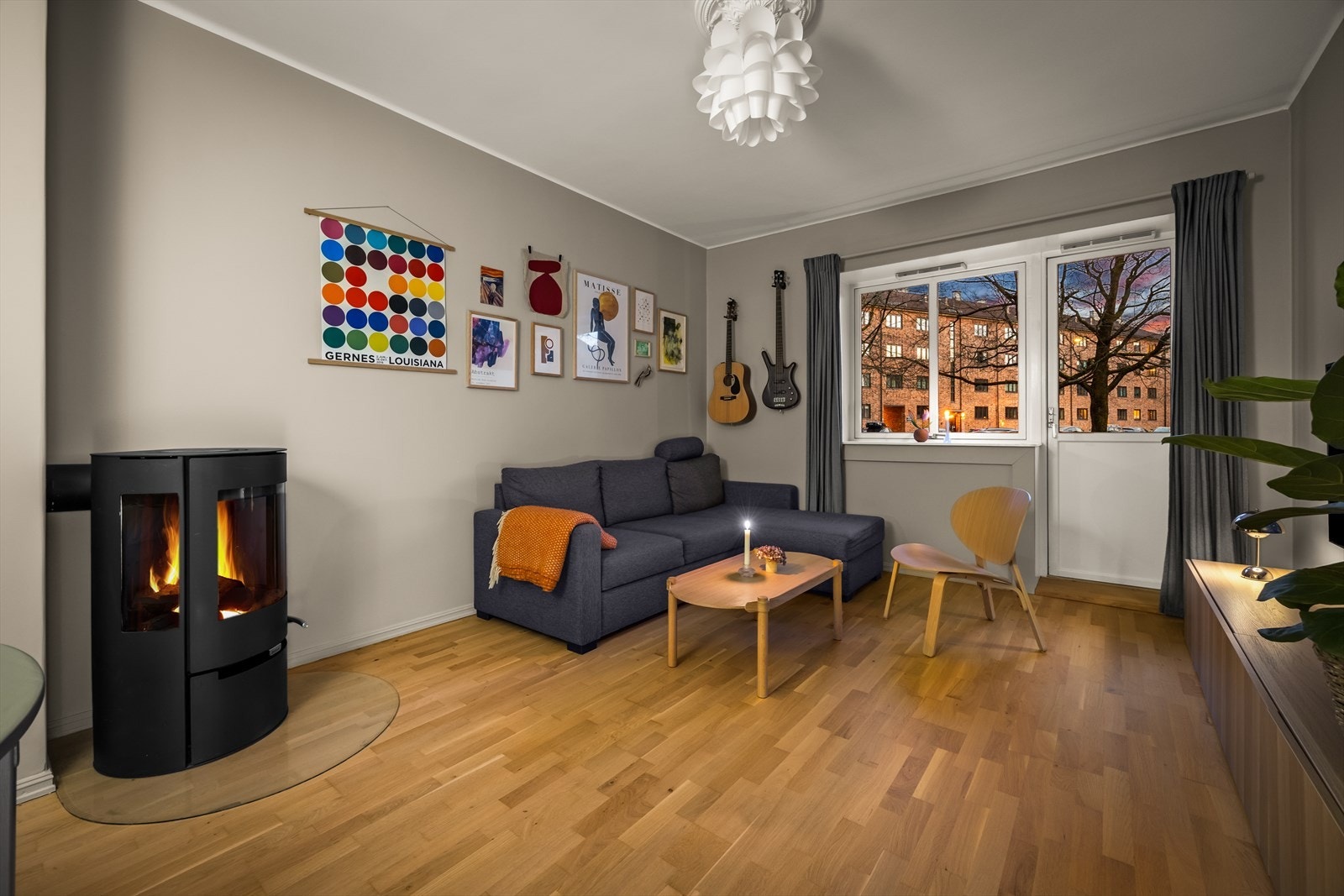 Kveldsstemning i mars Galleribilde